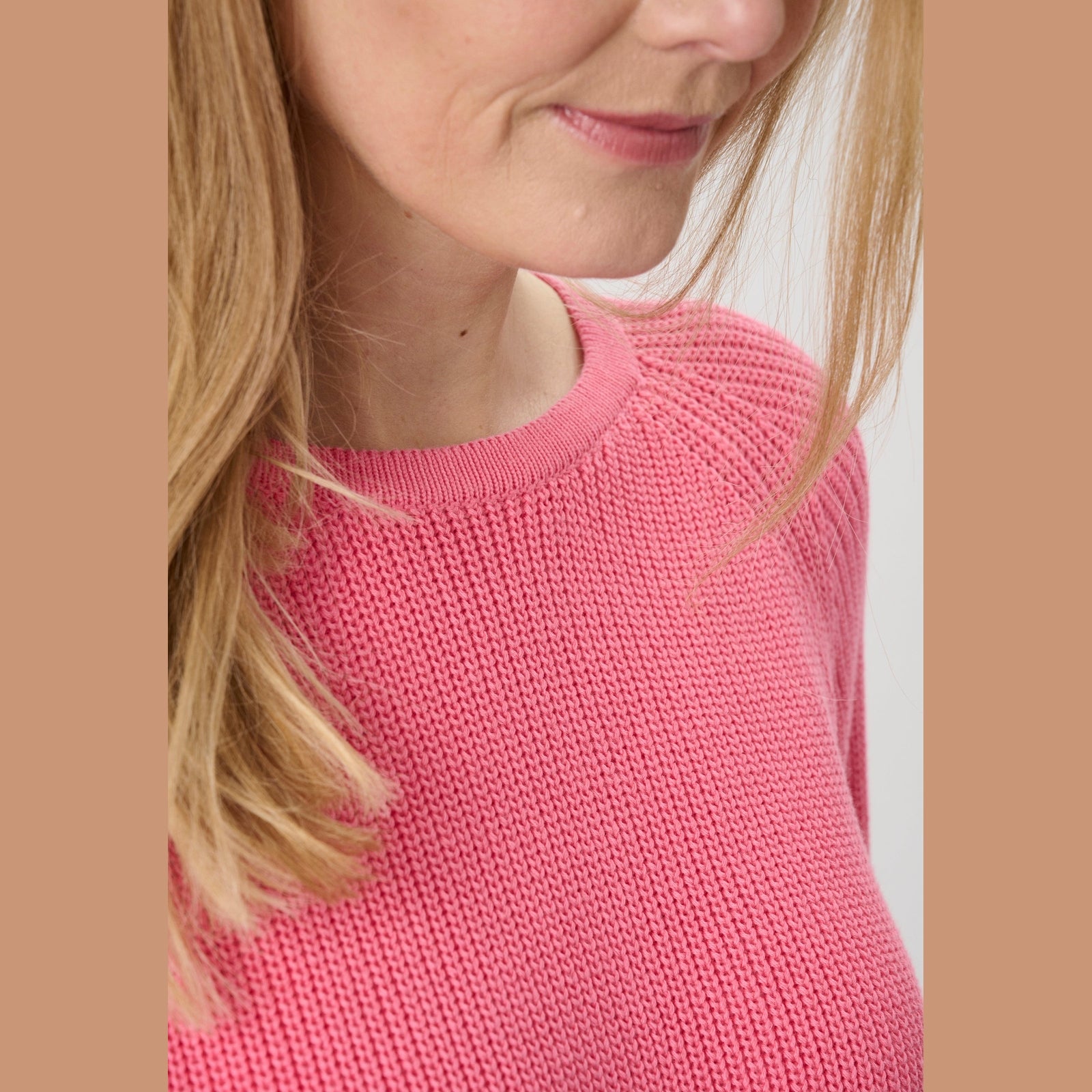 Lind Malene Knit Pullover 6400 Sorbet Pink