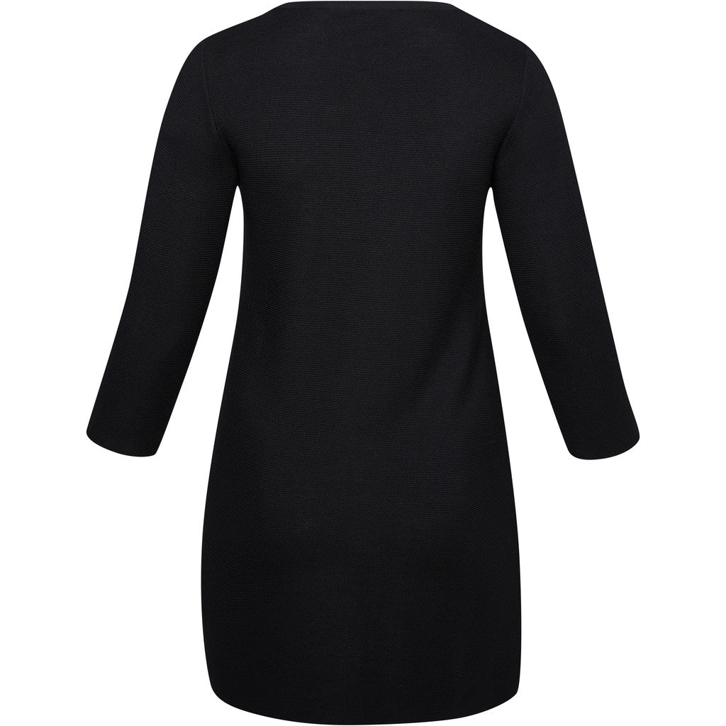 Lind Mia Knit Dress 110 Vanta Black