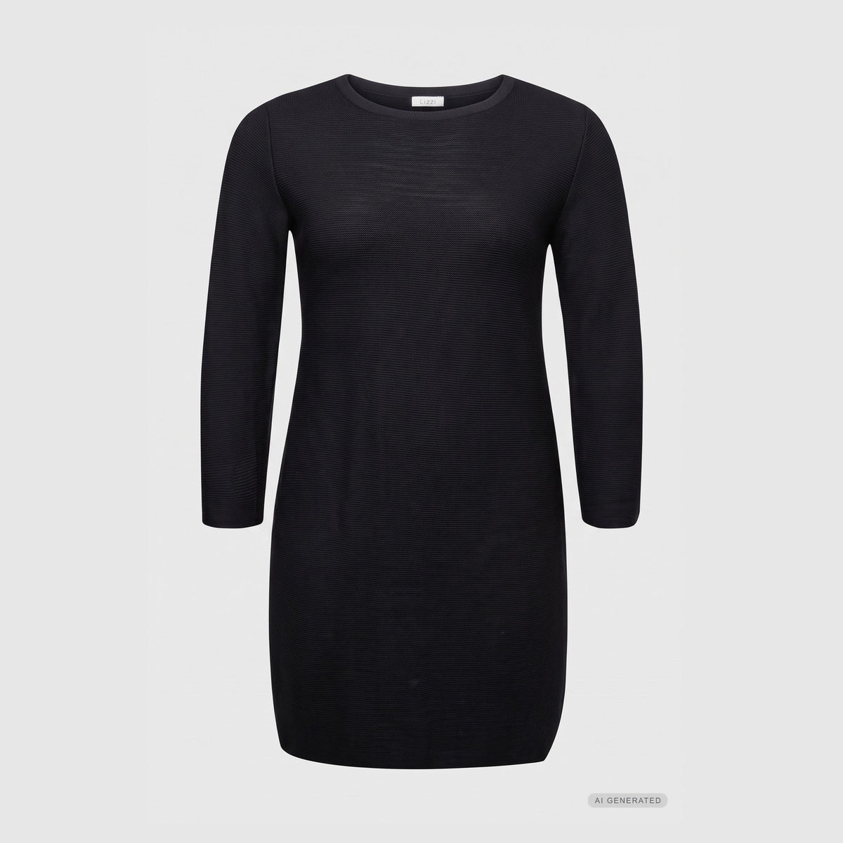 Lind Mia Knit Dress 110 Vanta Black