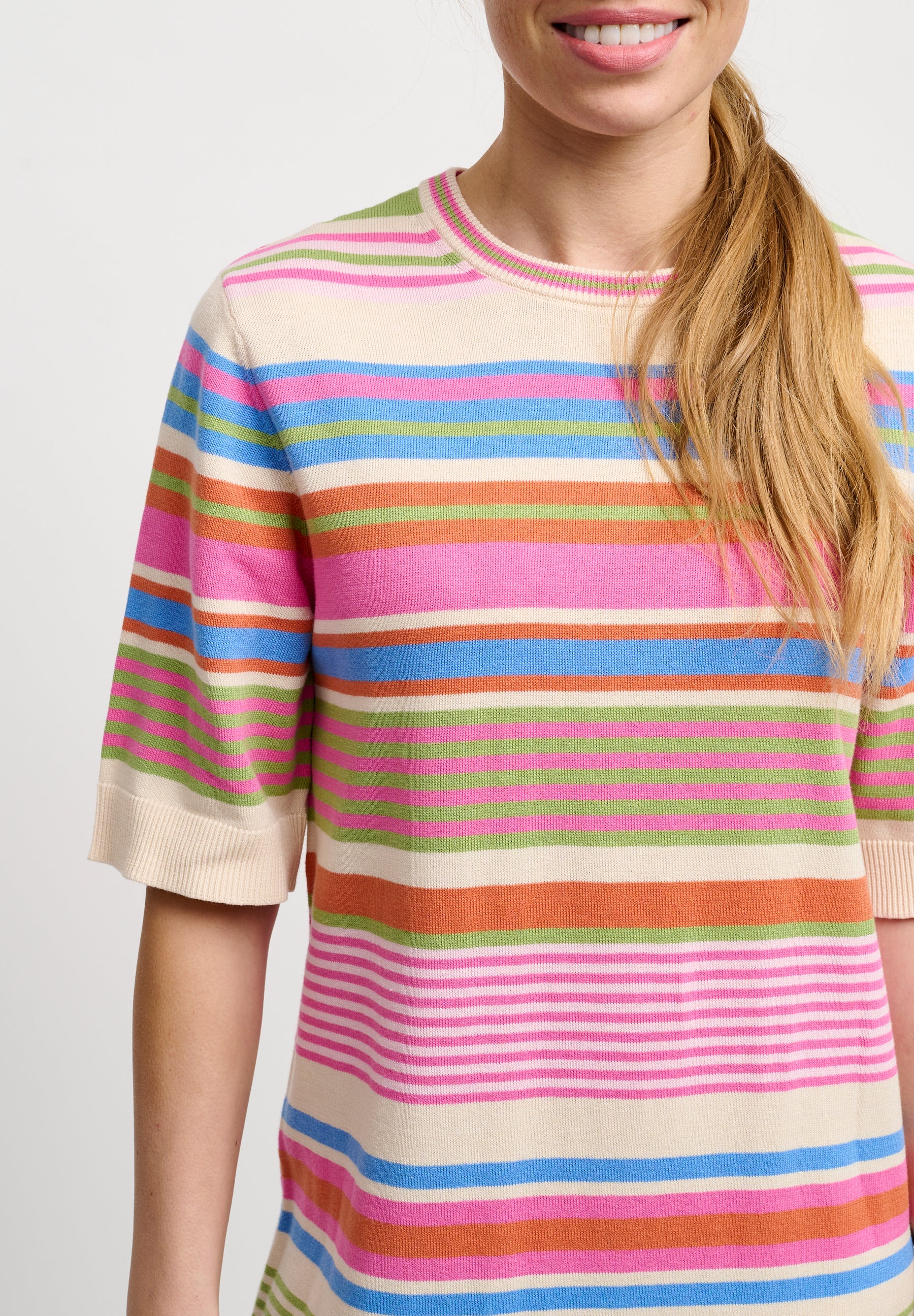 Lind Mille Knit Dress 1063 Apple green