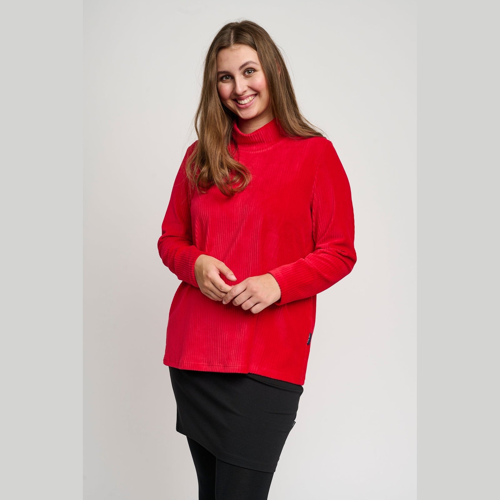 Pont Neuf PNAbiir Bluser 354 Warm Red