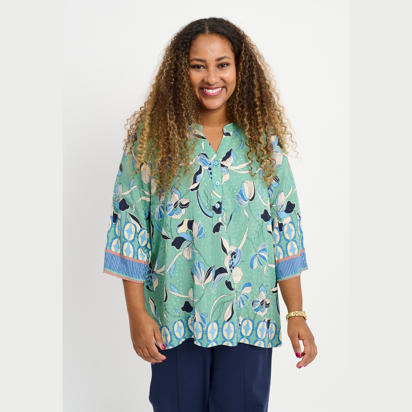 Pont Neuf PNAdella Bluser 3250 Soft Green