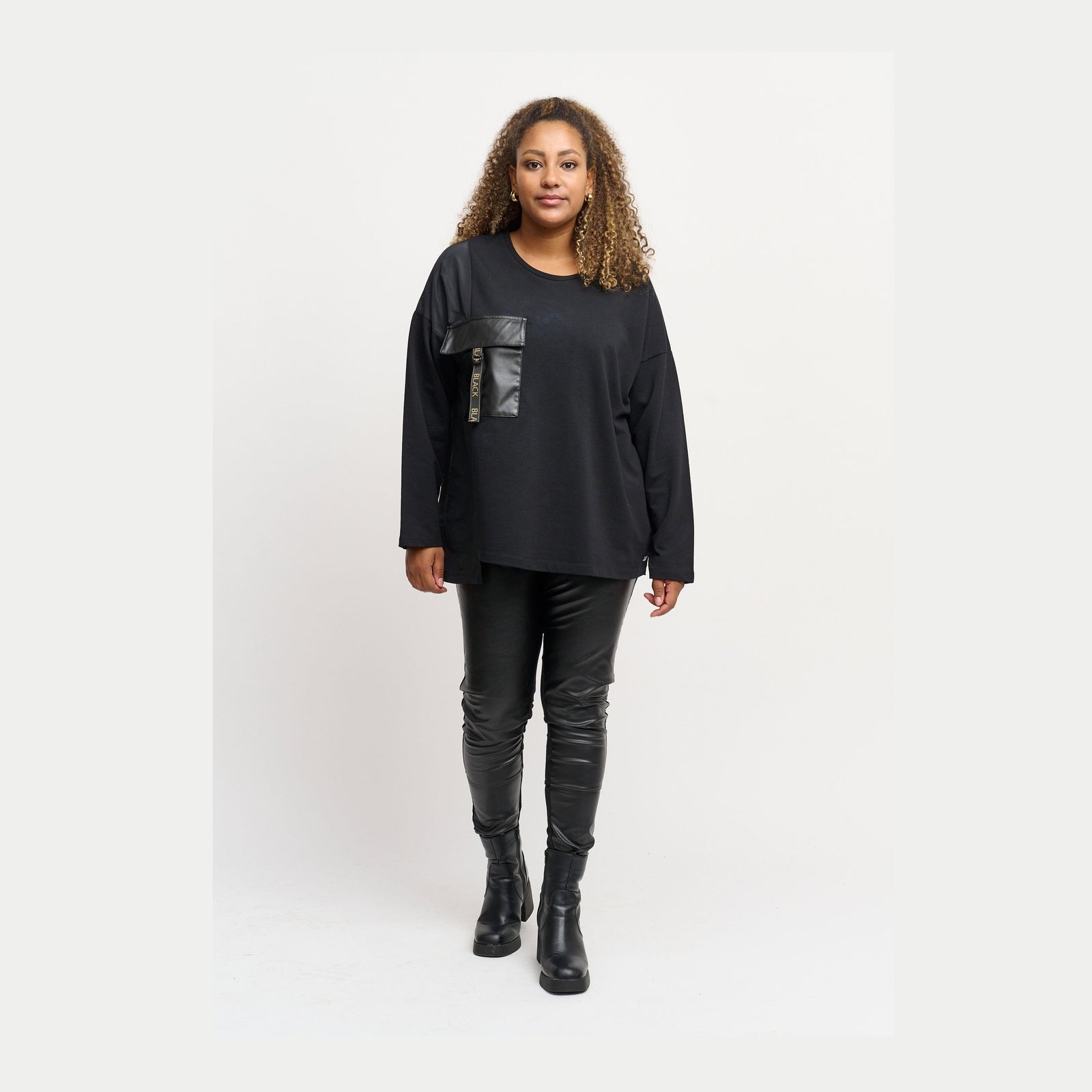 Pont Neuf PNAdette Bluser 999 Black