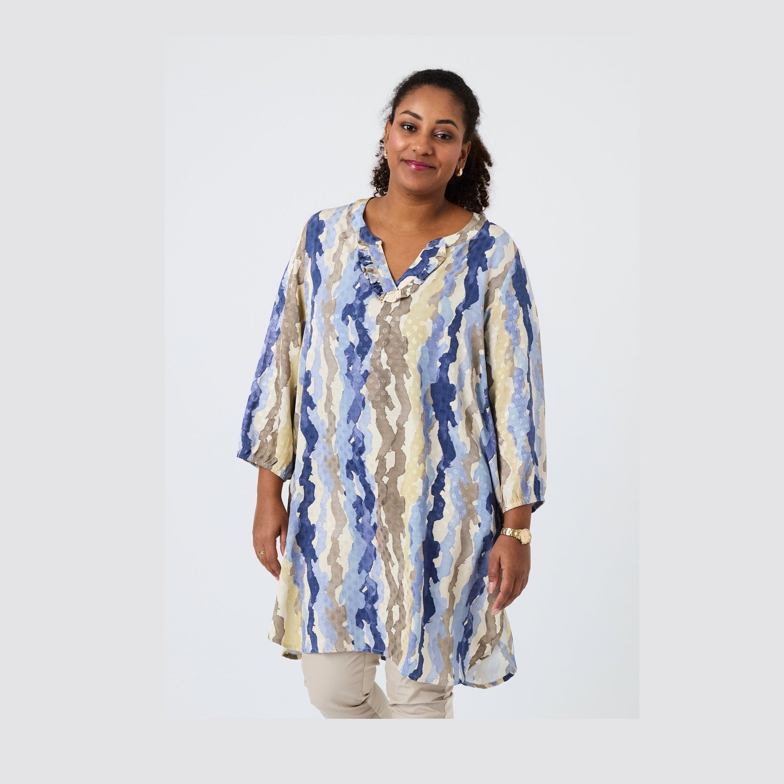 Pont Neuf PNAdora Tea Tunikaer 5275 Denim blue