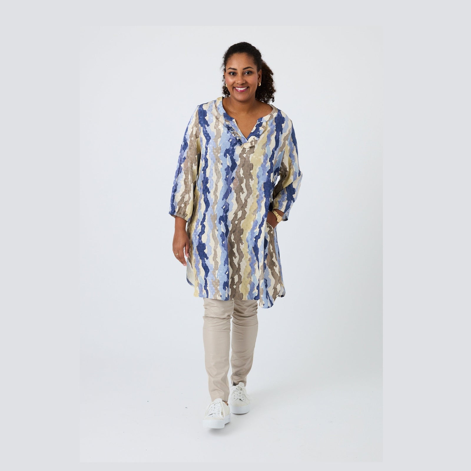 Pont Neuf PNAdora Tea Tunikaer 5275 Denim blue