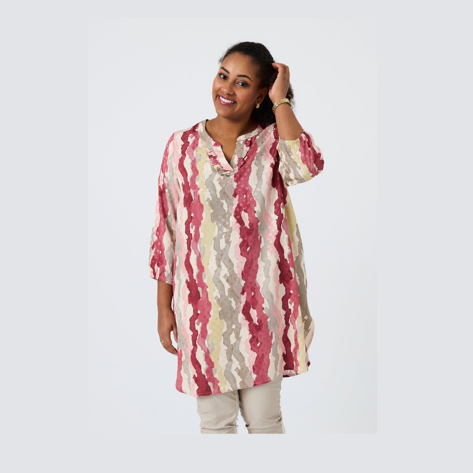 Pont Neuf PNAdora Tea Tunikaer 6620 Dark Pink