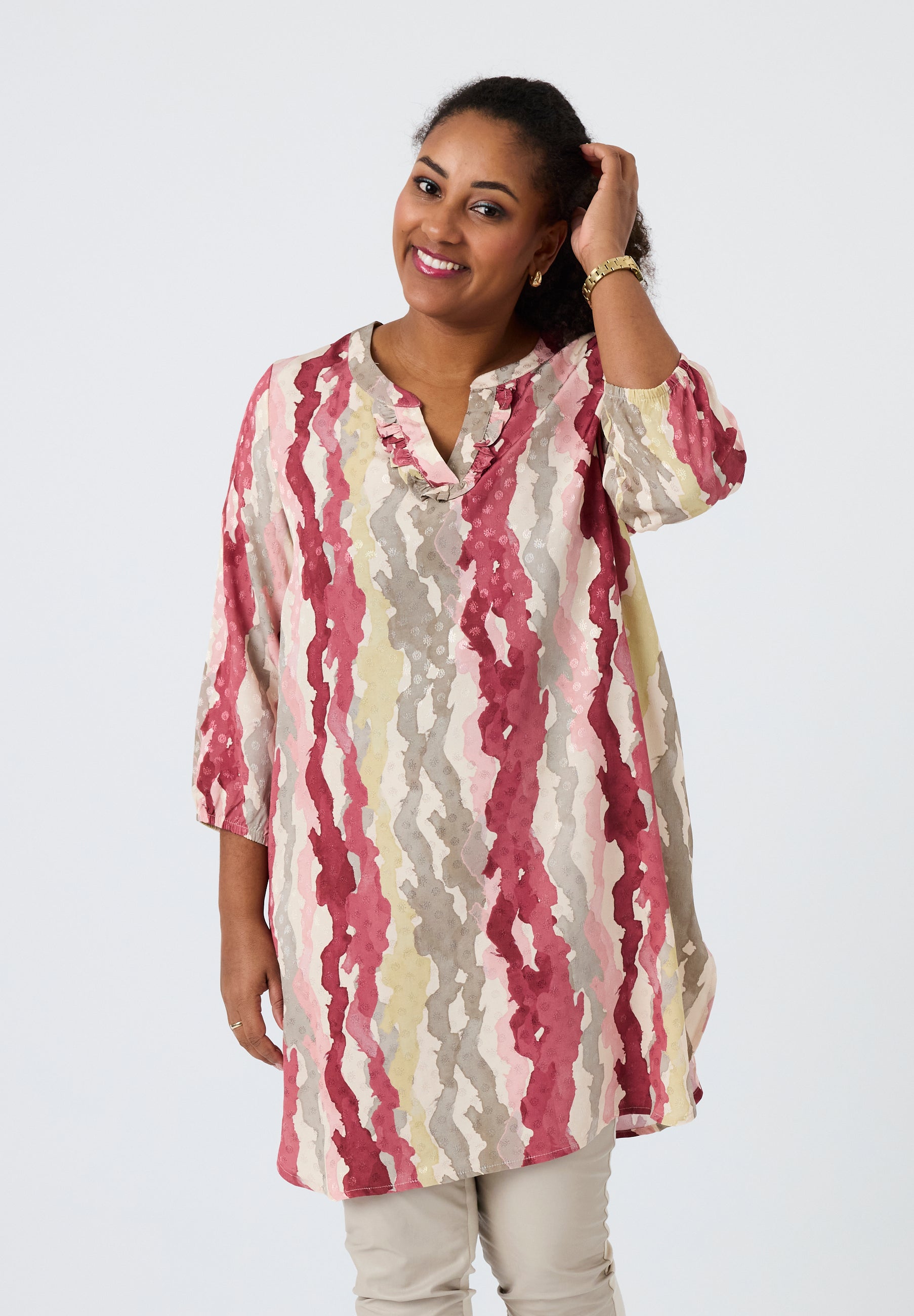 Pont Neuf PNAdora Tea Tunikaer 6620 Dark Pink