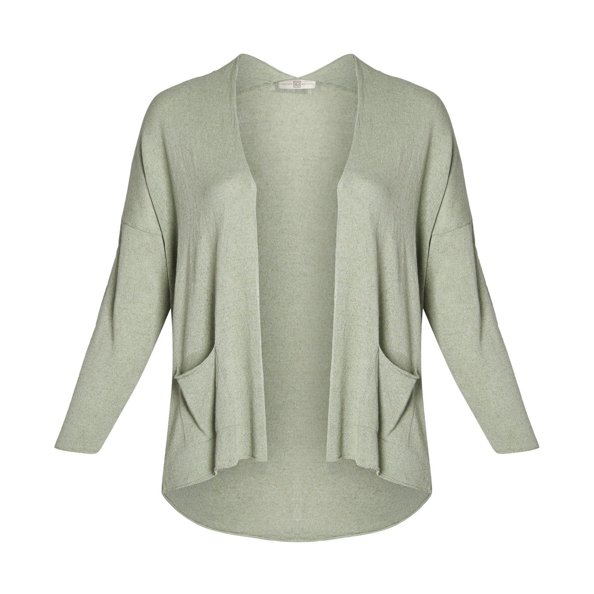 Pont Neuf PNAggie Knit Cardigan 1872 Khaki green