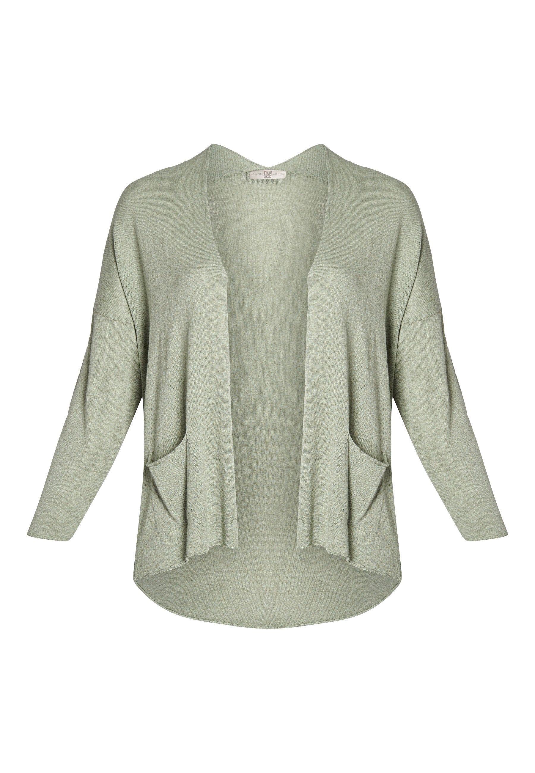 Pont Neuf PNAggie Knit Cardigan 1872 Khaki green