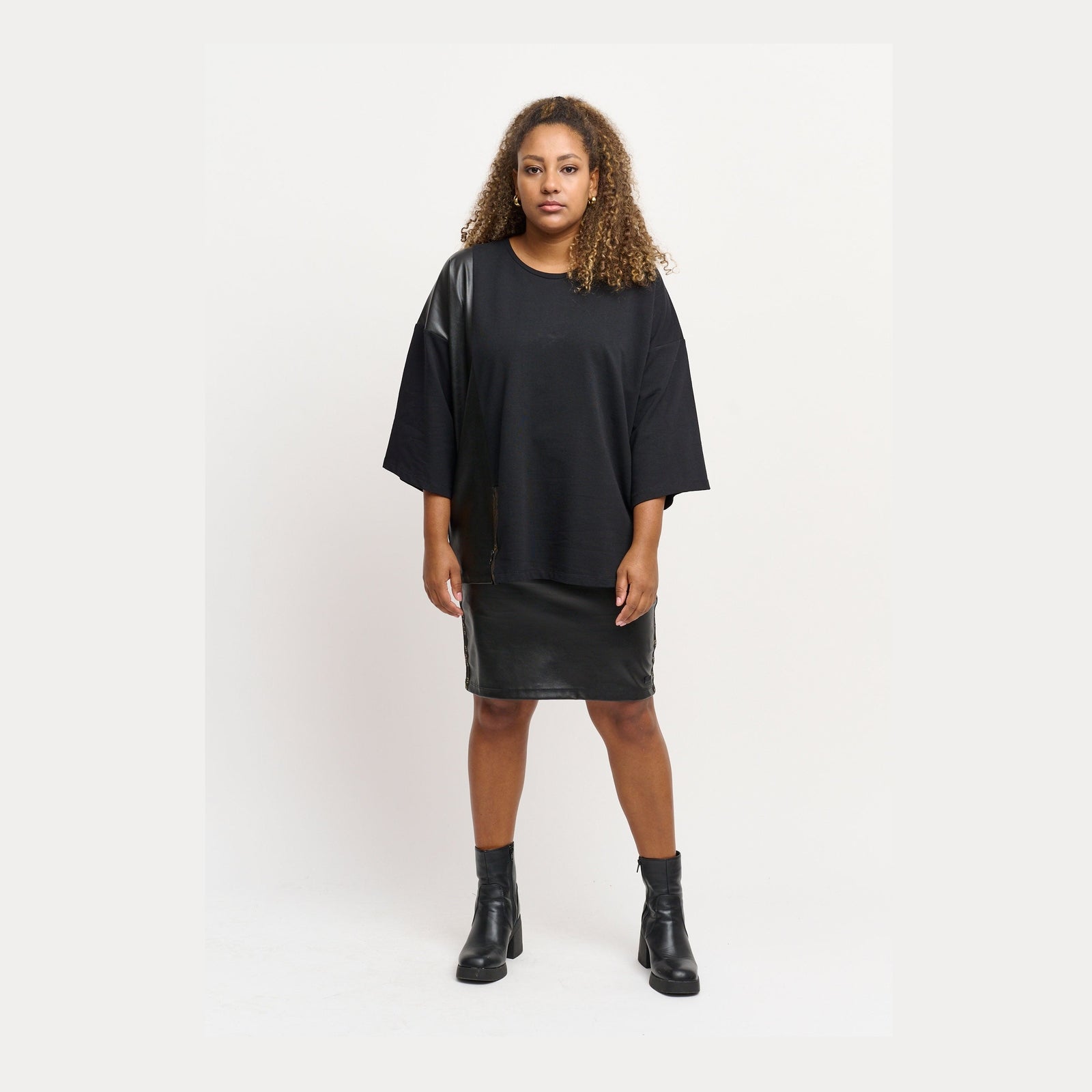 Pont Neuf PNAlbertyne Bluser 999 Black