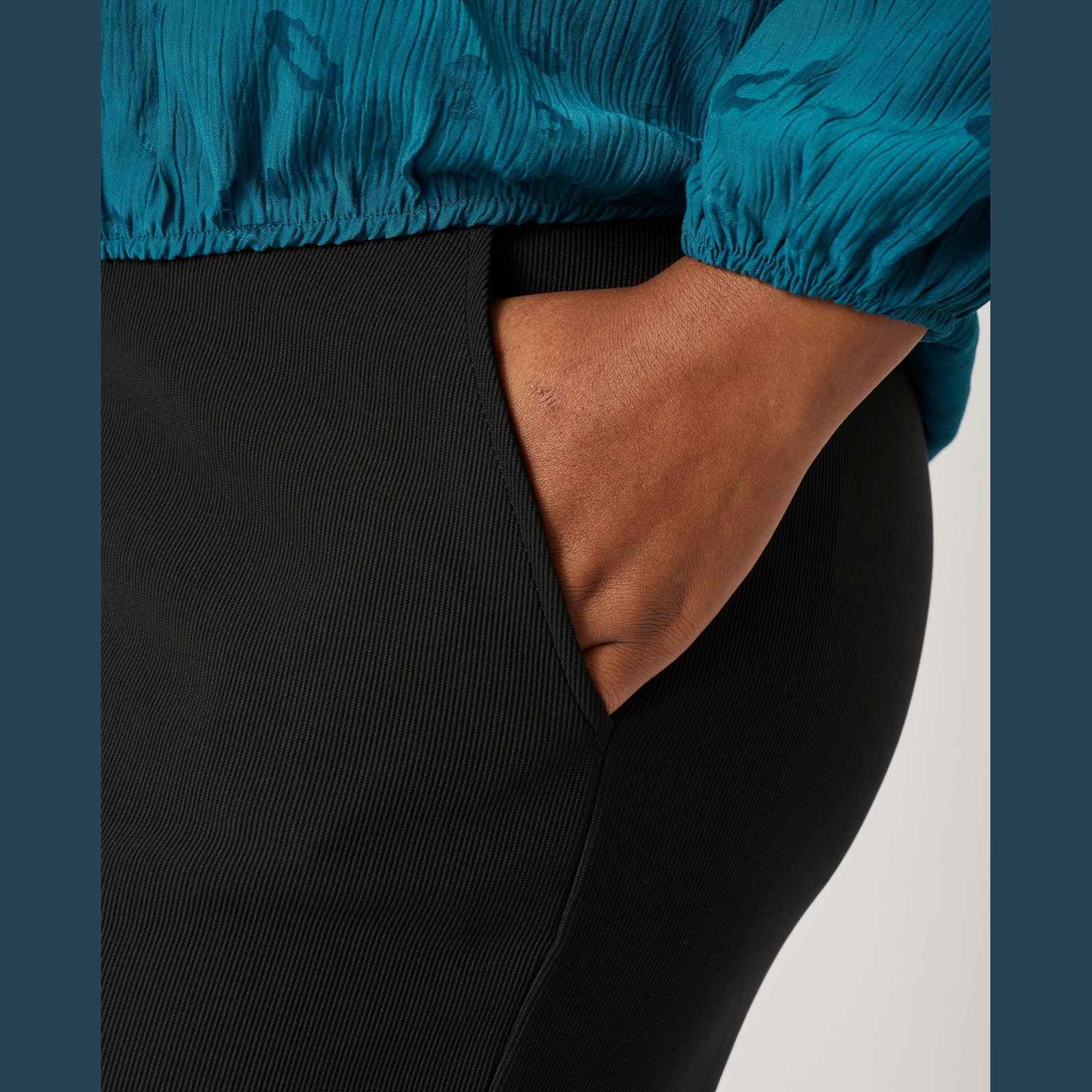 Pont Neuf PNAlison Bluser 5052 Petrol Blue