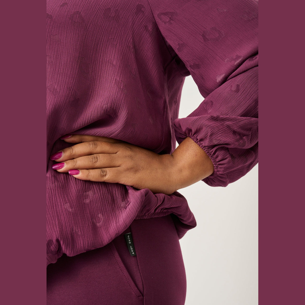 Pont Neuf PNAlison Bluser 7880 Plum
