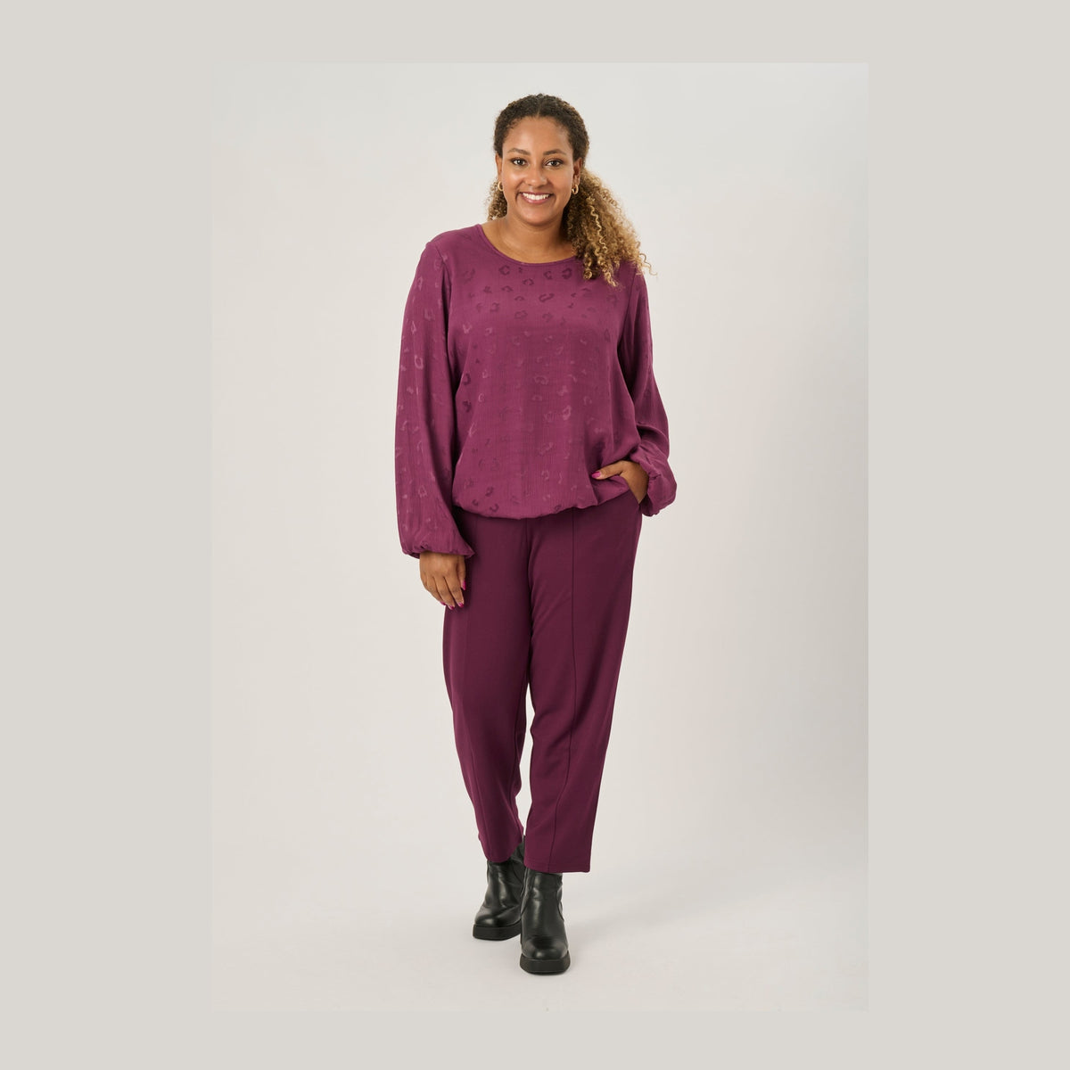 Pont Neuf PNAlison Bluser 7880 Plum