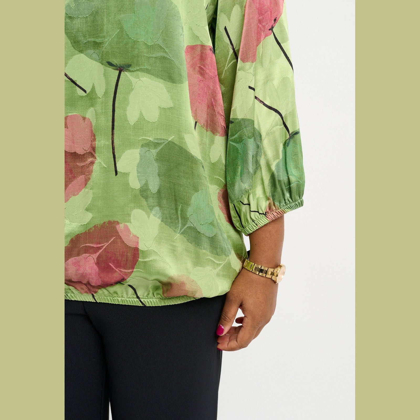 Pont Neuf PNAlison tea Bluser 3000 LIGHT GREEN