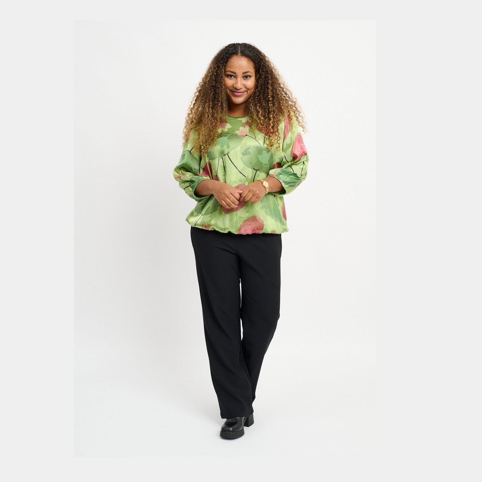 Pont Neuf PNAlison tea Bluser 3000 LIGHT GREEN