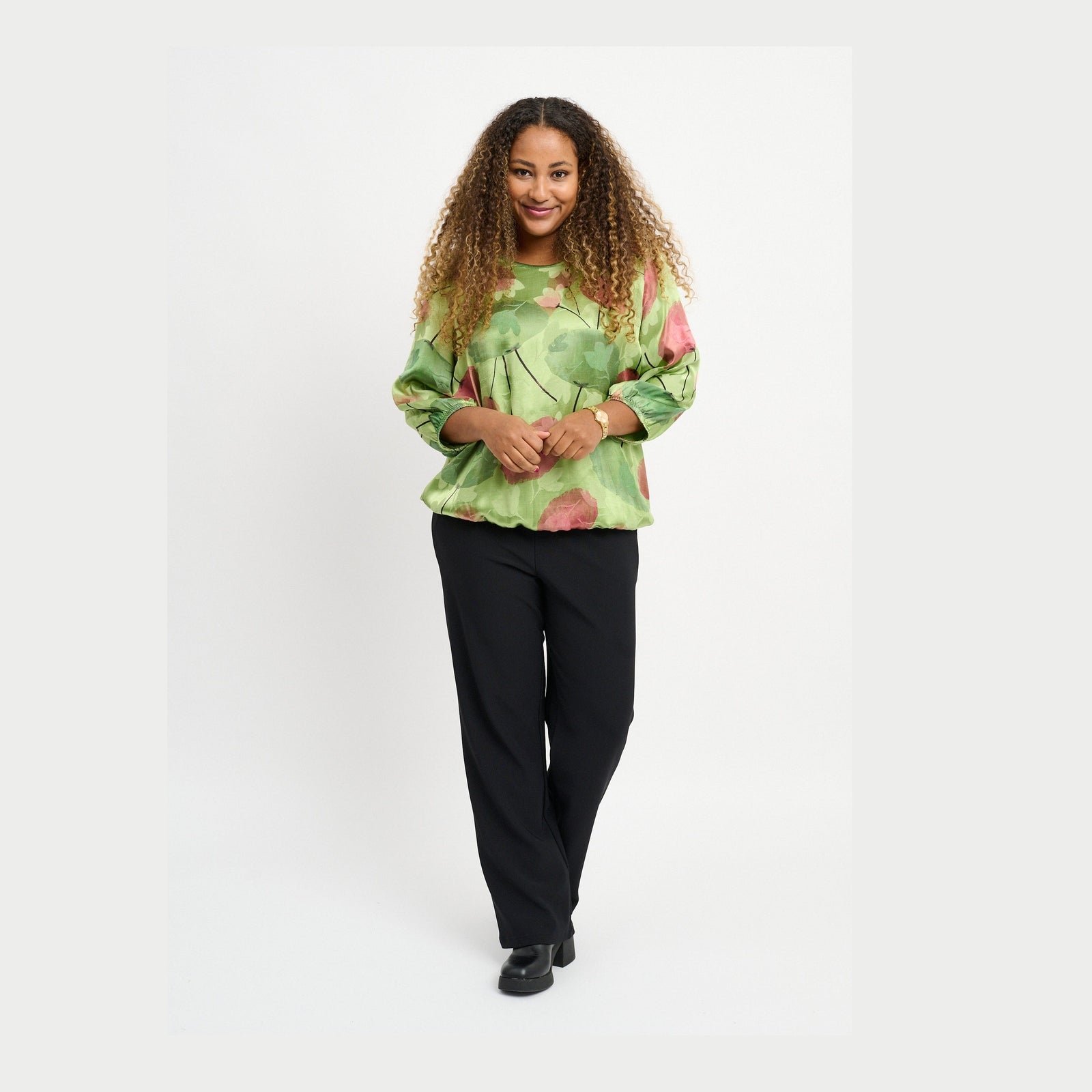 Pont Neuf PNAlison tea Bluser 3000 LIGHT GREEN