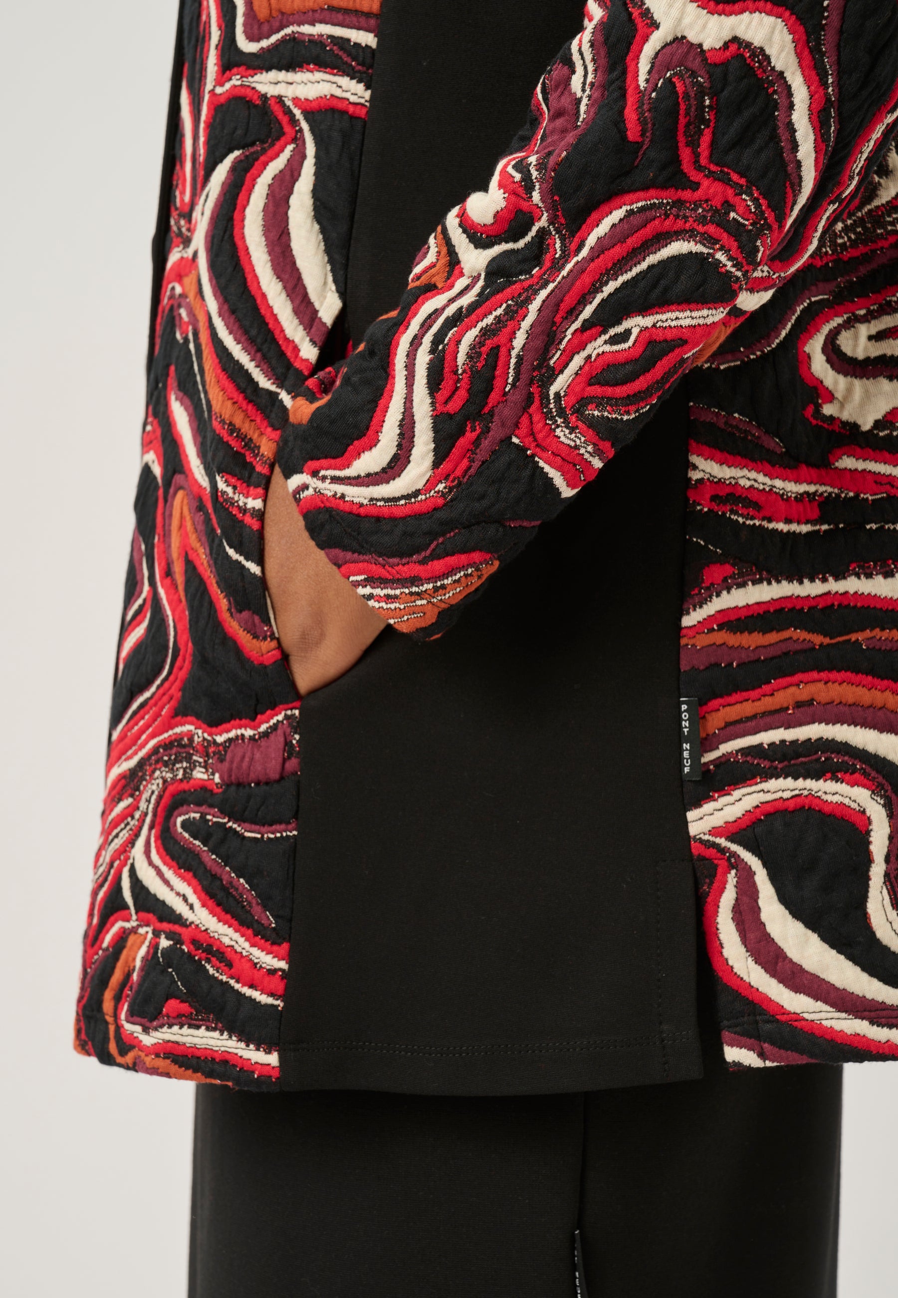 Pont Neuf PNAnelise Cardigan 2354 Warm Red