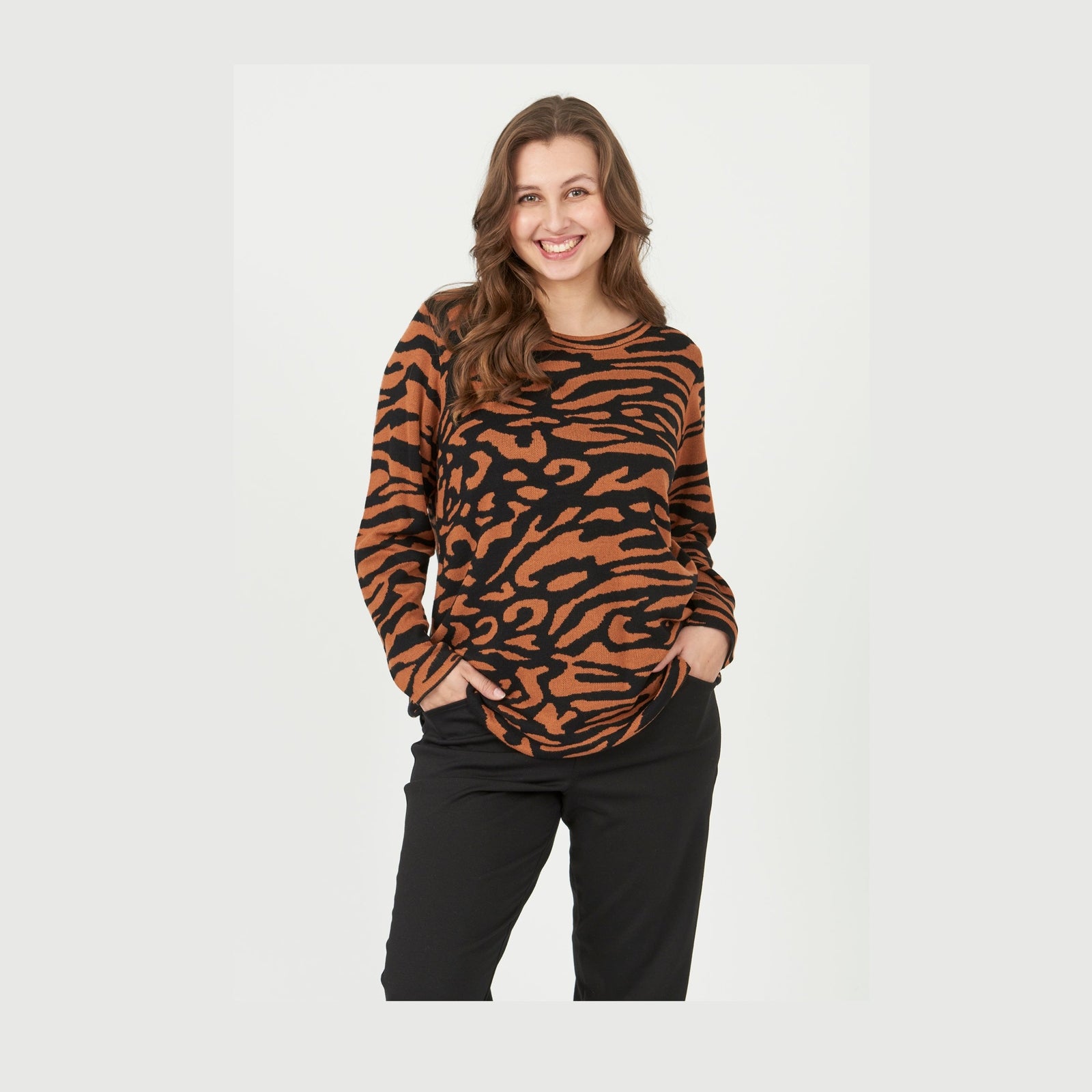 Pont Neuf PNAnjo Knit Pullover 999 Black