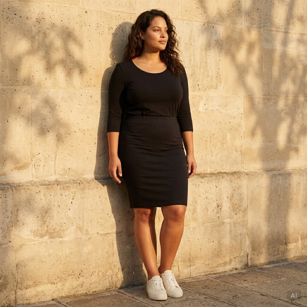 Pont Neuf PNAnn Nederdele 999 Black