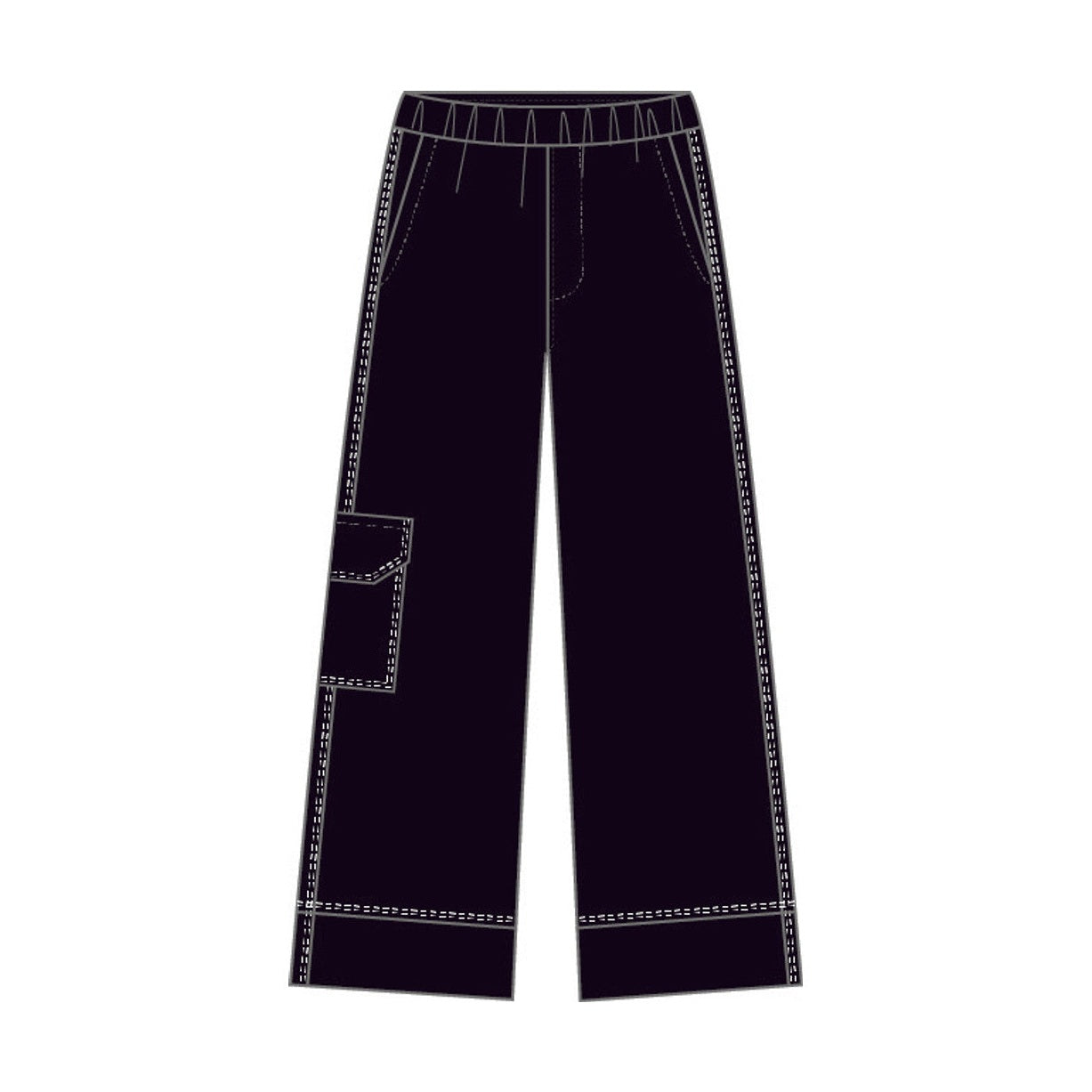 Pont Neuf PNAnora Bukser 9999 BLACK