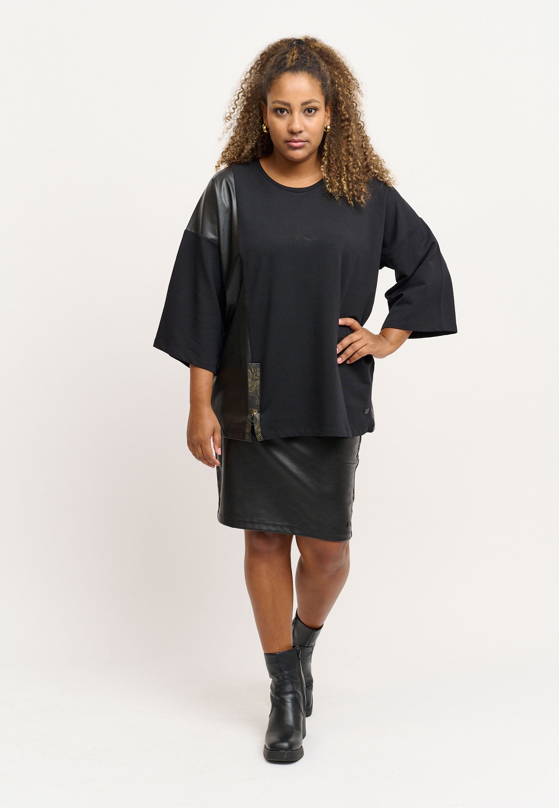 Pont Neuf PNAri Nederdele 999 Black
