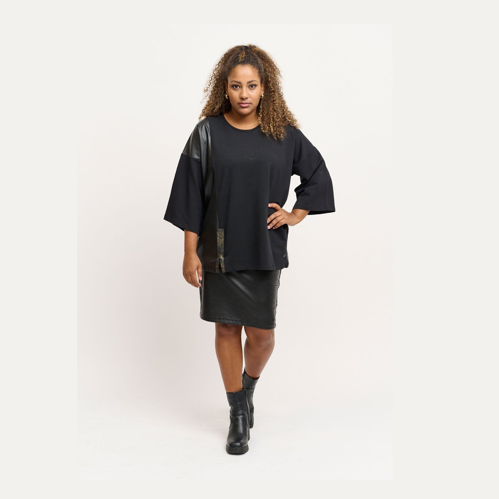 Pont Neuf PNAri Nederdele 999 Black