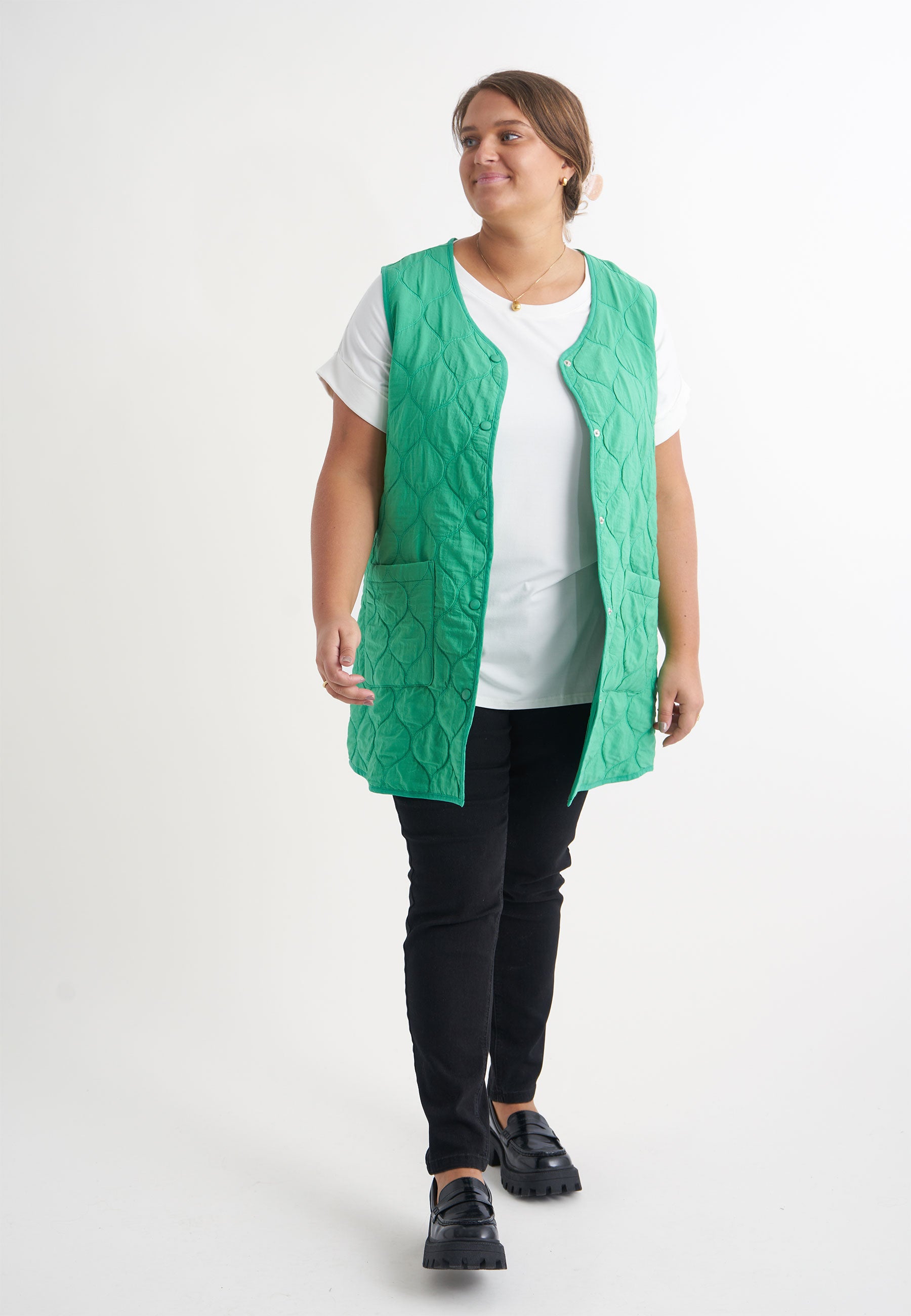 Pont Neuf PNArnelle Veste 043 Simply Green