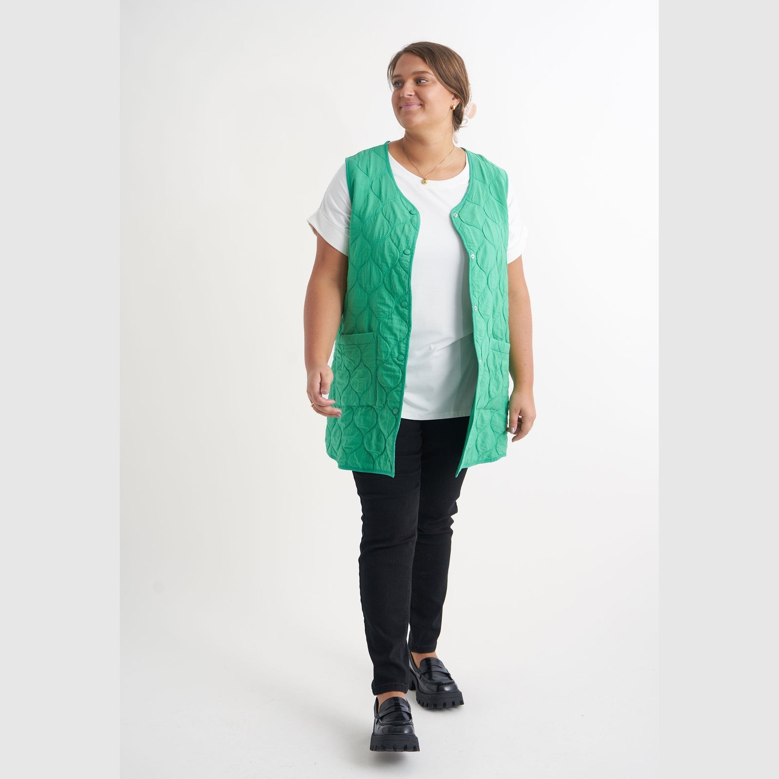 Pont Neuf PNArnelle Veste 043 Simply Green