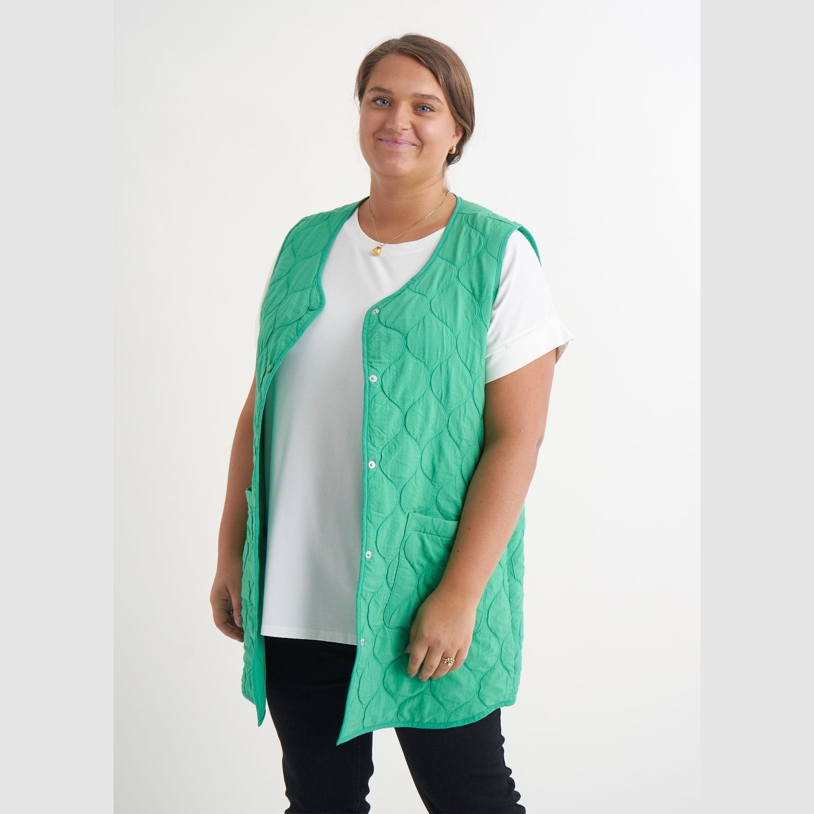 Pont Neuf PNArnelle Veste 043 Simply Green