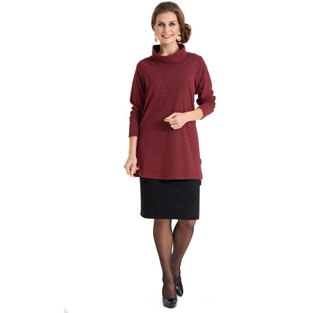 Pont Neuf PNAugusta Bluser 354 Warm Red
