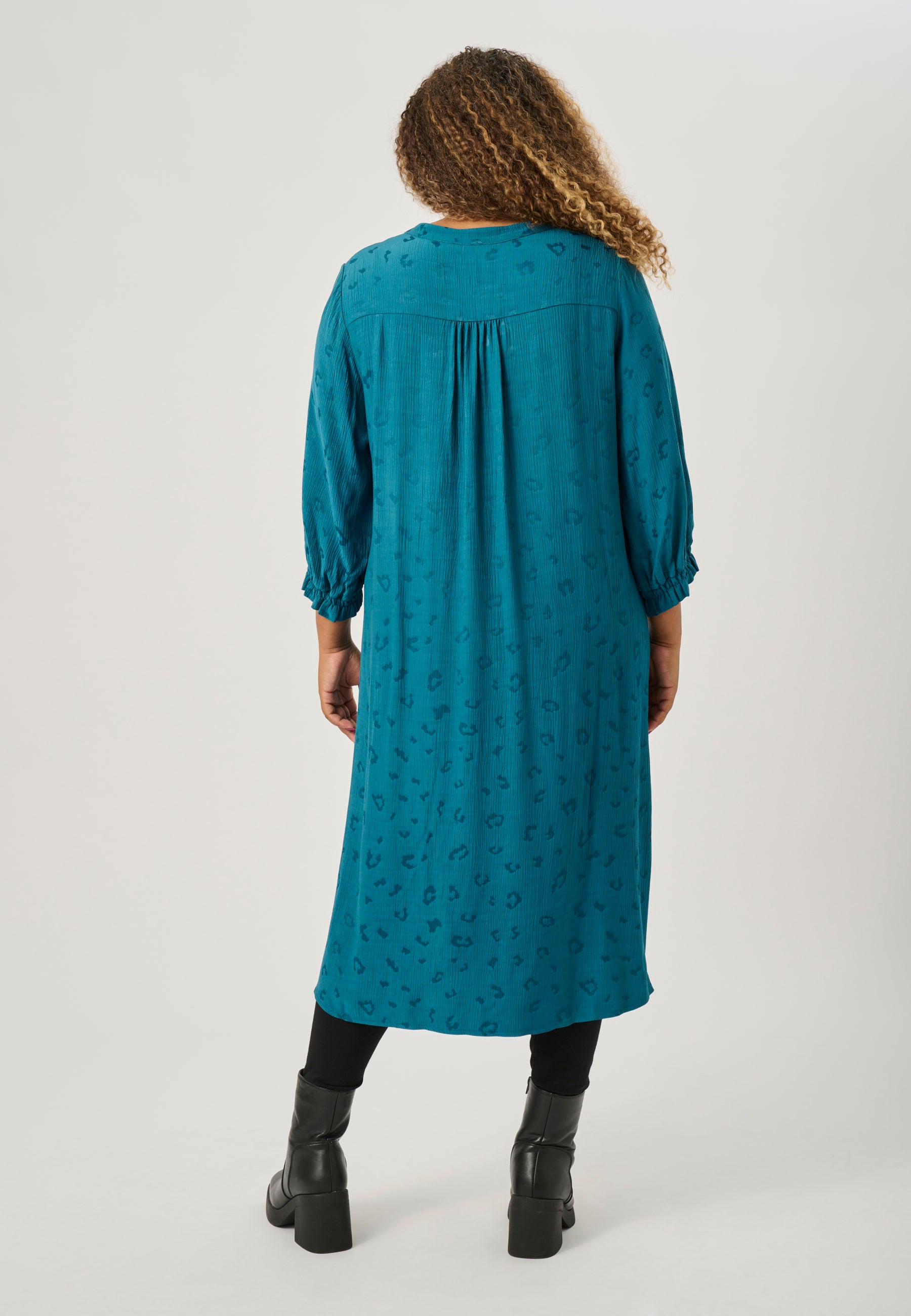 Pont Neuf PNAuline Kjoler 5052 Petrol Blue