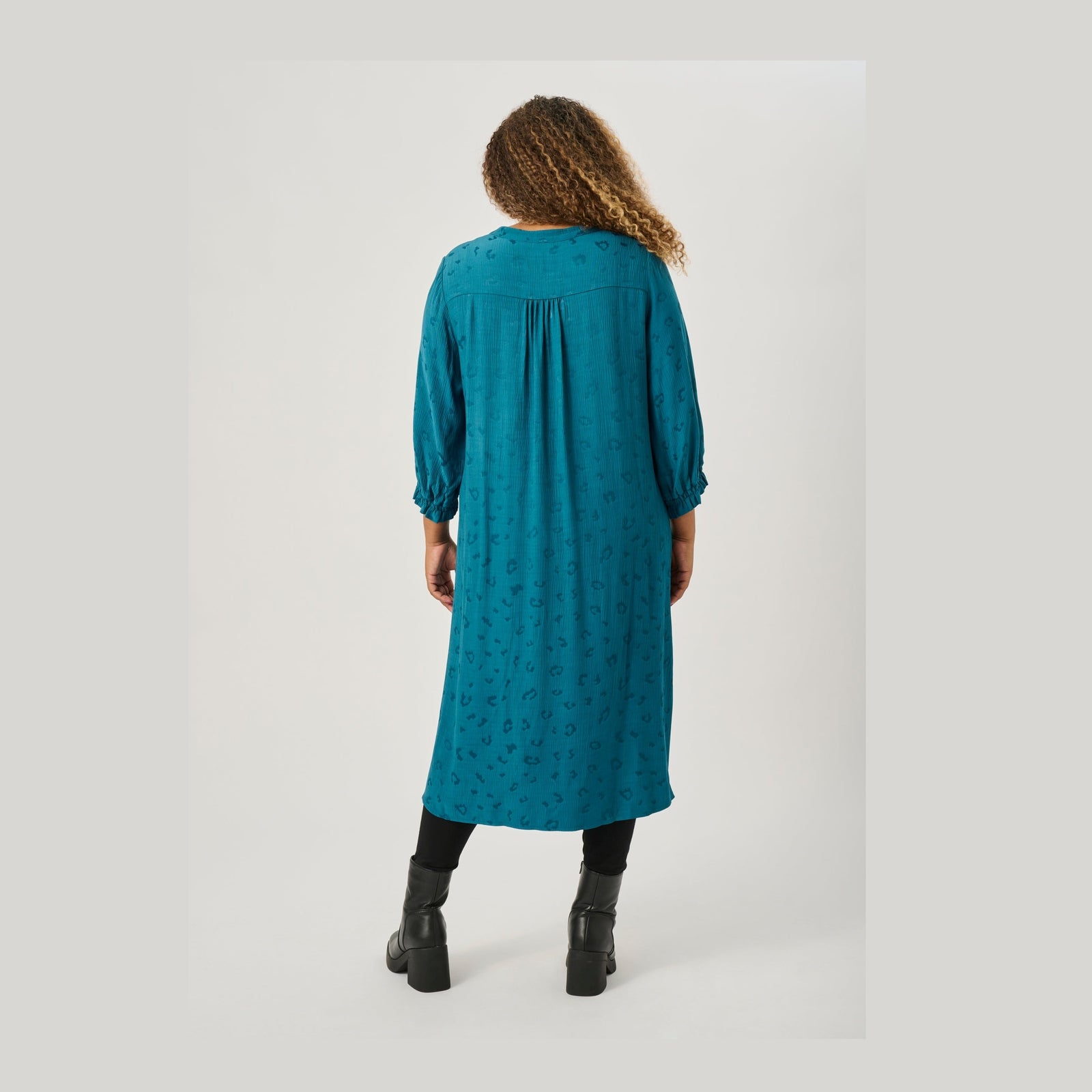 Pont Neuf PNAuline Kjoler 5052 Petrol Blue