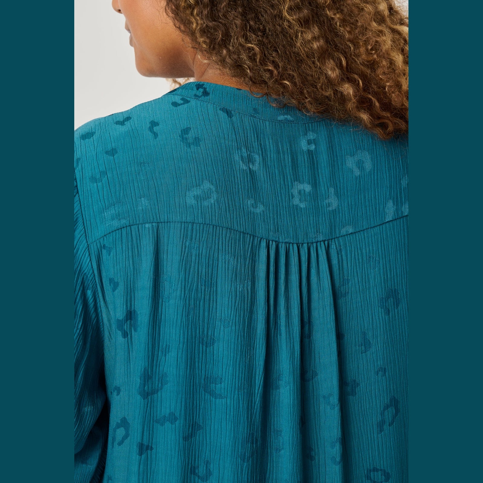 Pont Neuf PNAuline Kjoler 5052 Petrol Blue