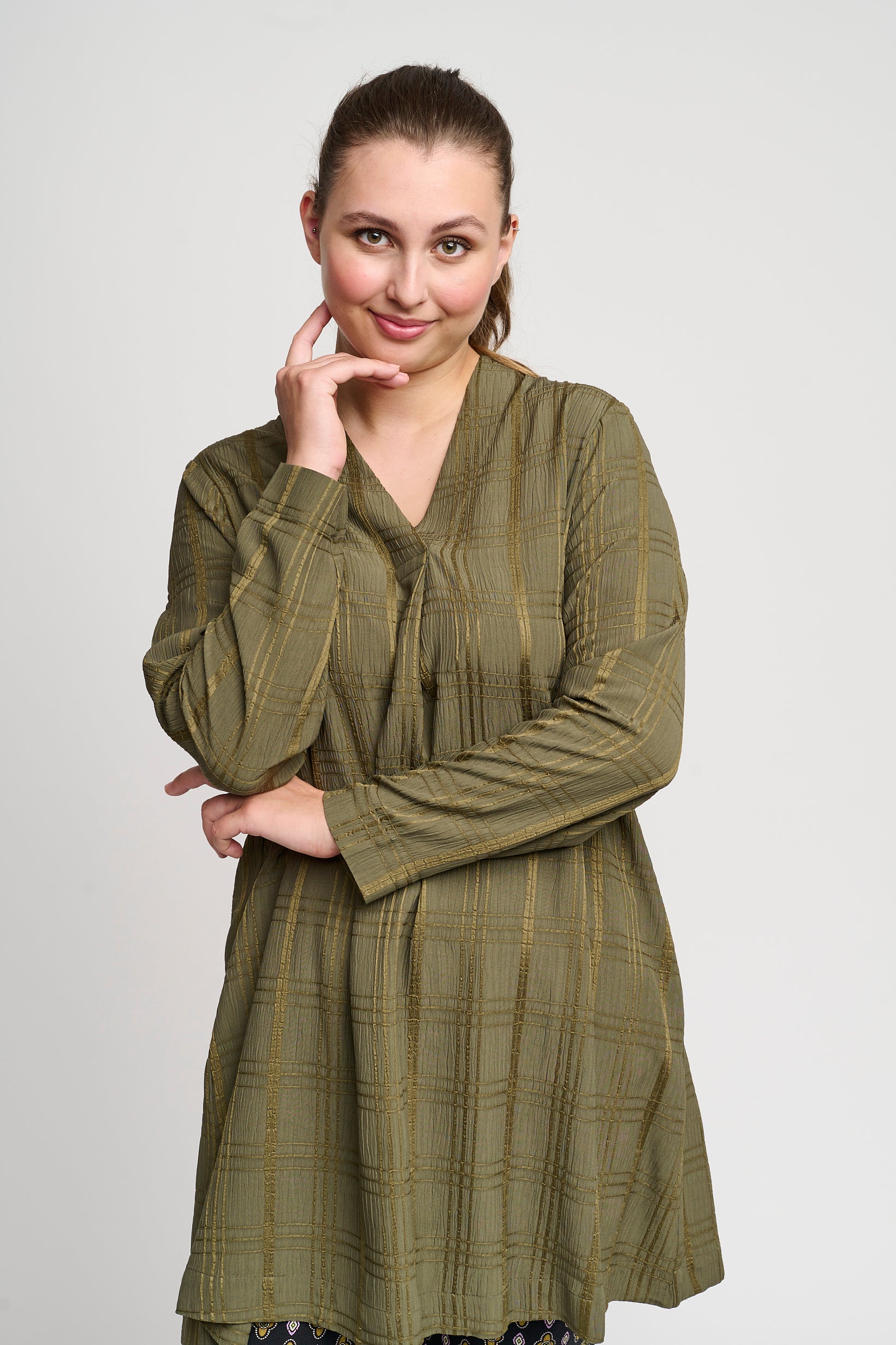 Pont Neuf PNBana-Mie Tunikaer 147 Dark Olive Green