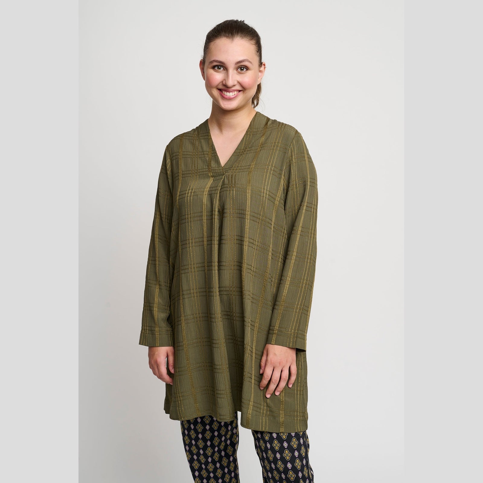 Pont Neuf PNBana-Mie Tunikaer 147 Dark Olive Green