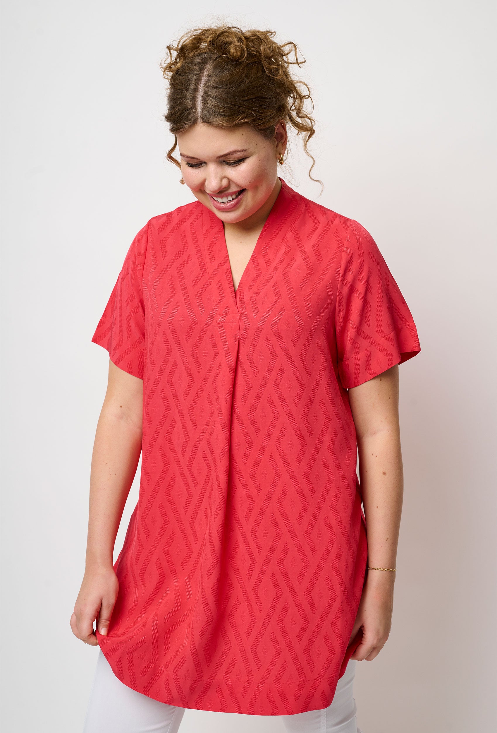 Pont Neuf PNBana sia Tunikaer 394 Raspberry