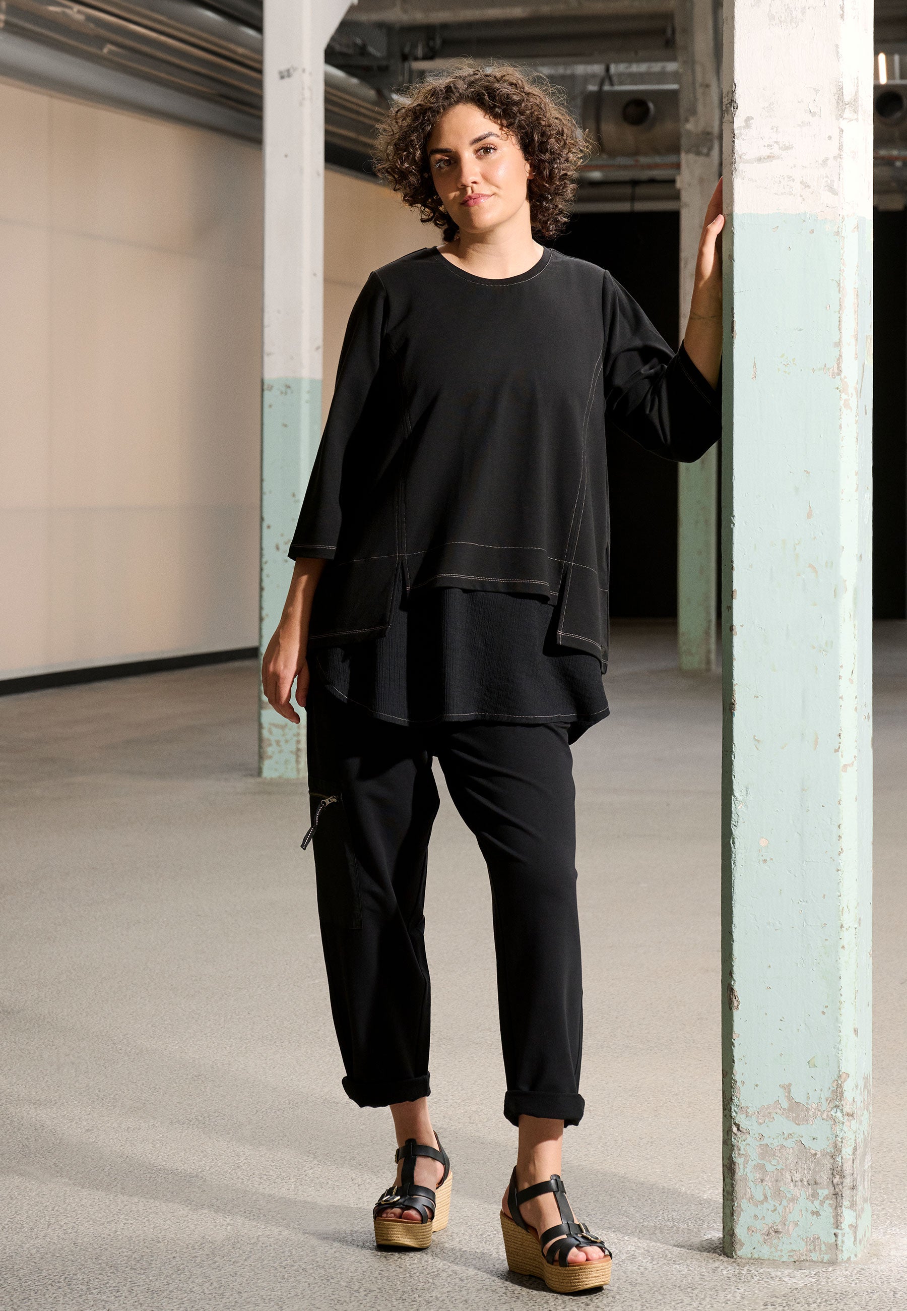 Pont Neuf PNBari Bukser 9999 BLACK