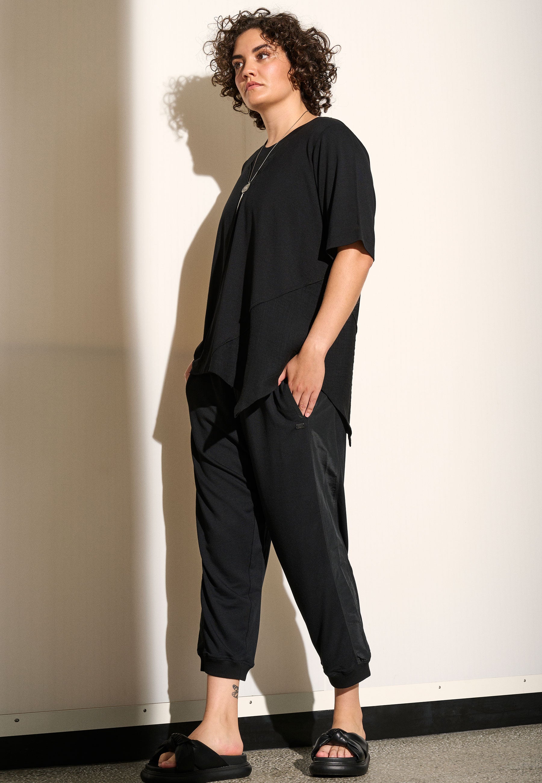 Pont Neuf PNBari Bukser 9999 BLACK