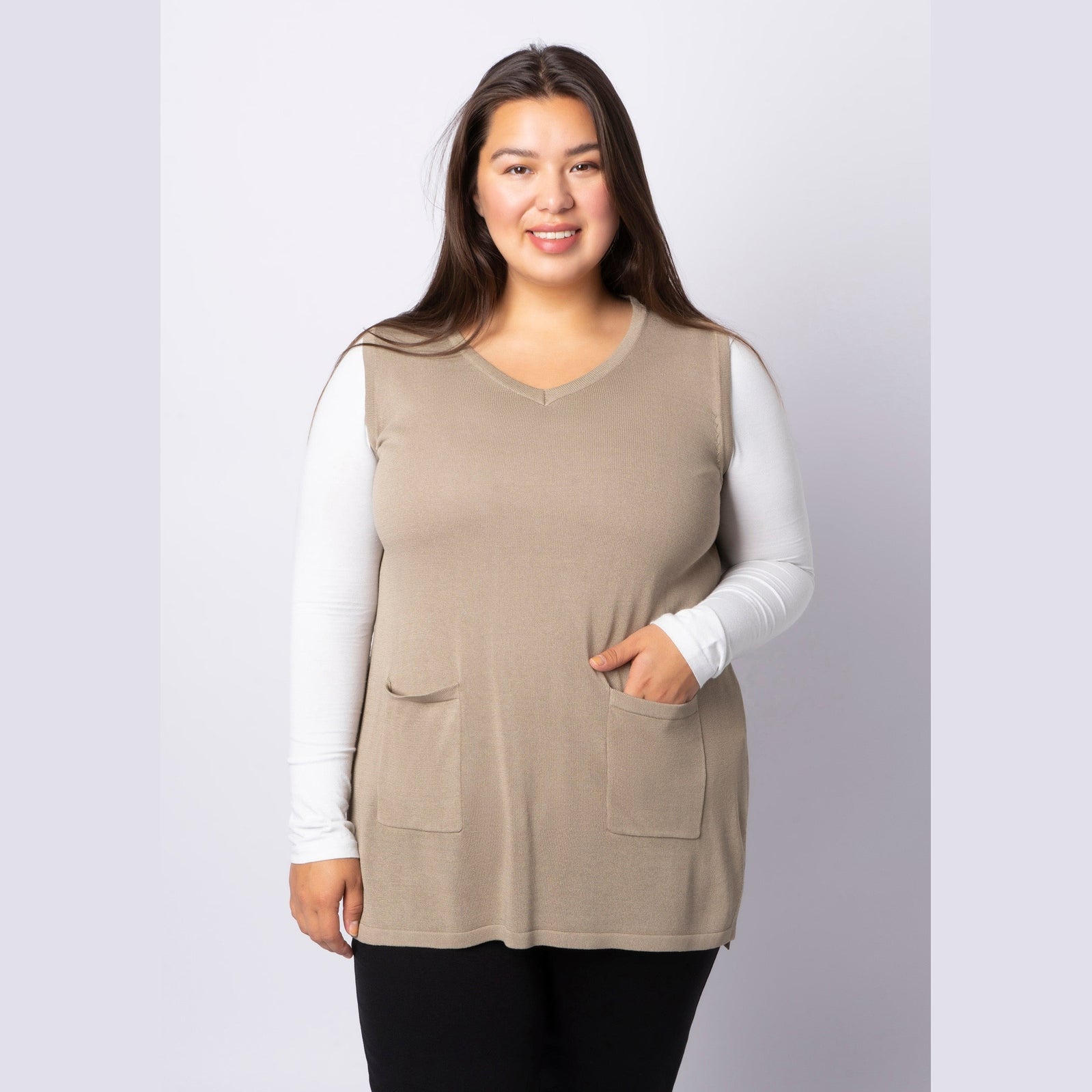 Pont Neuf PNBecca Knit Pullover 668 Moss Green