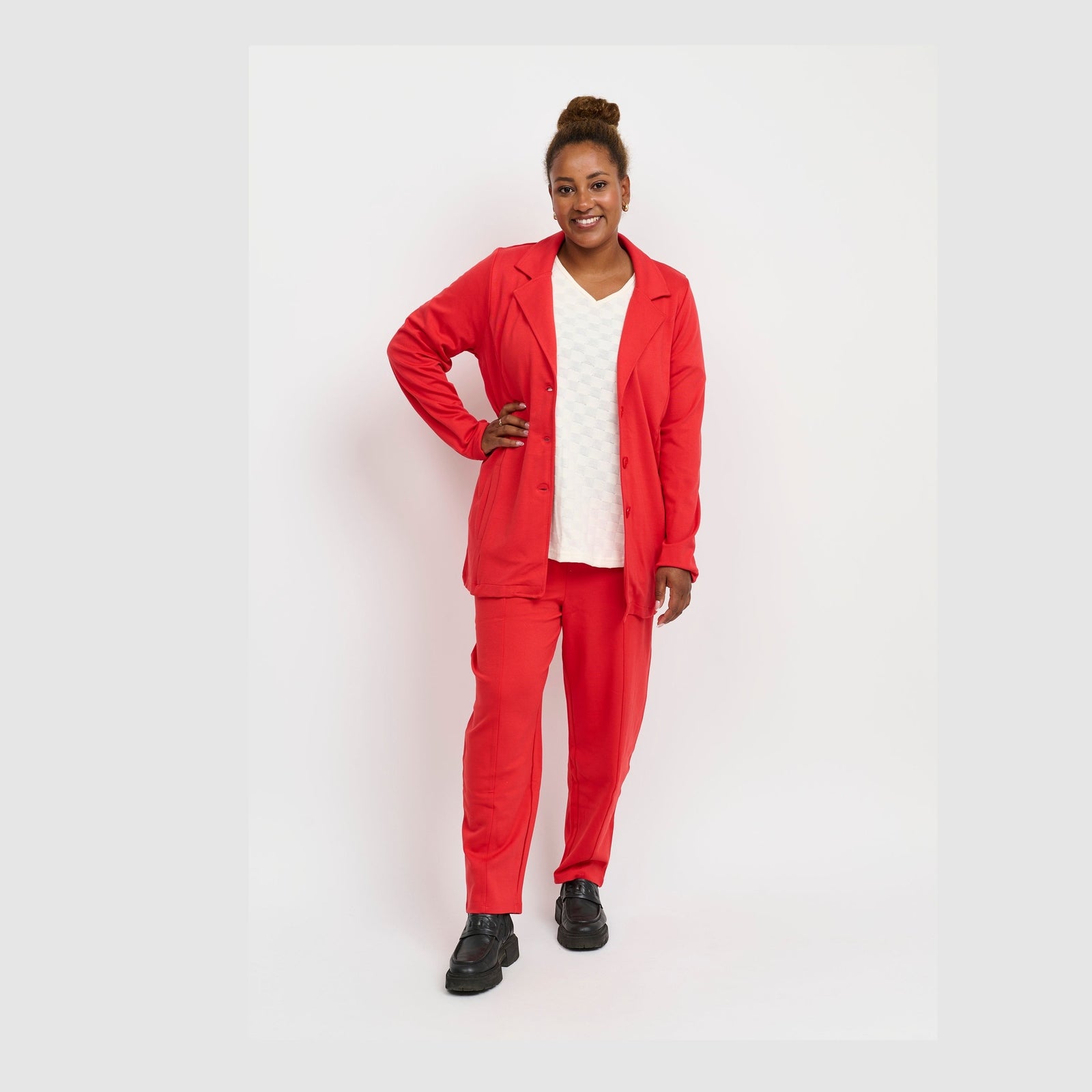 Pont Neuf PNBeda Blazer 055 Coral red