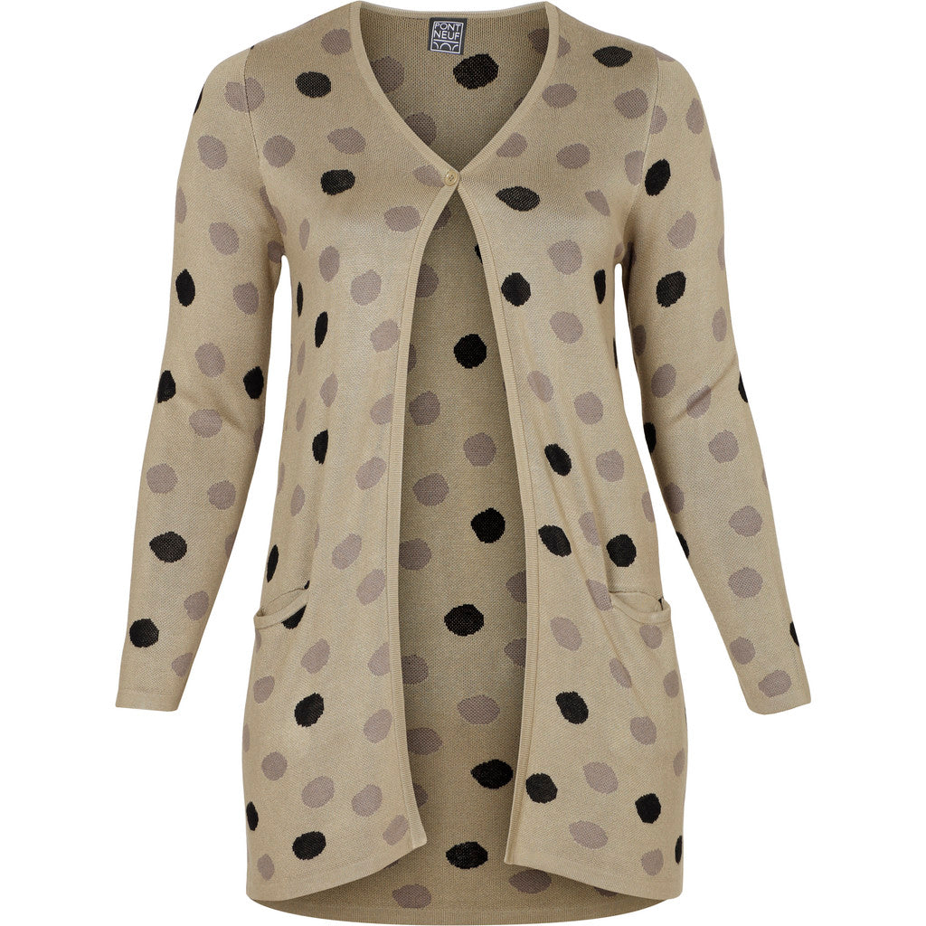 Pont Neuf PNBell Knit Cardigan 668 Moss Green