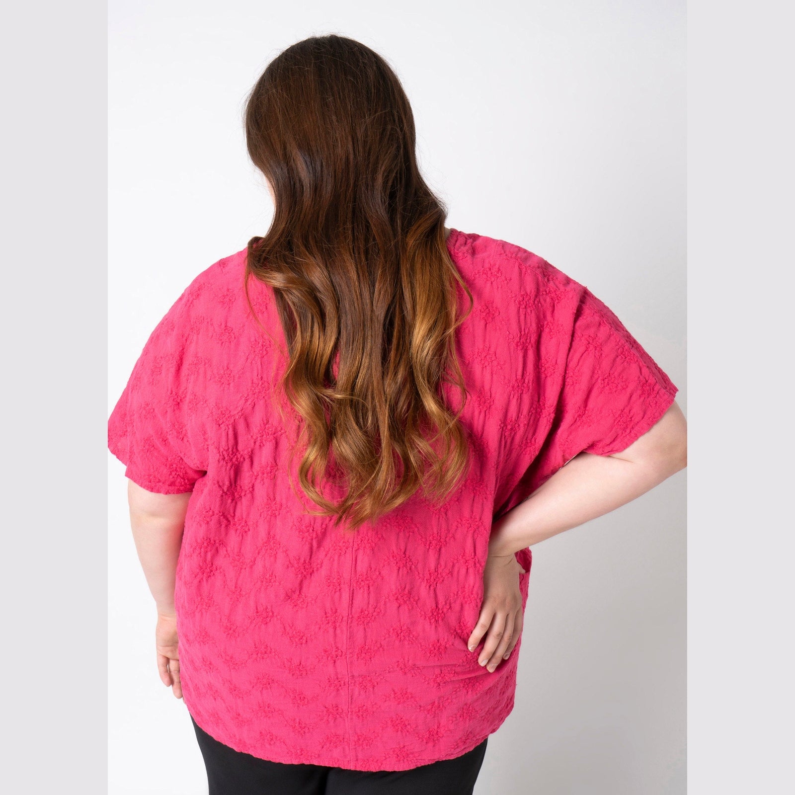 Pont Neuf PNBetyl Bluser 394 Raspberry