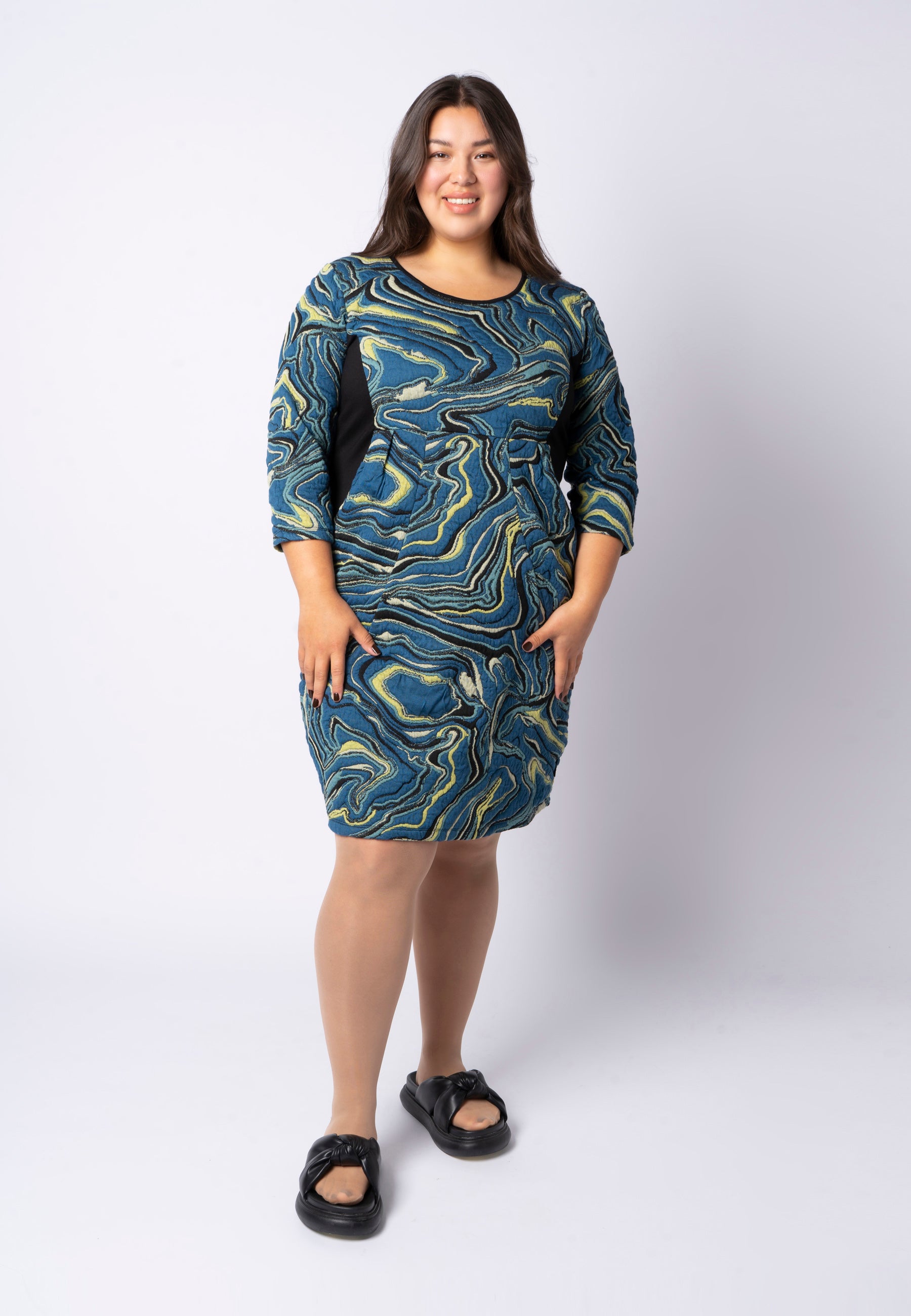 Pont Neuf PNBianco Kjoler 5052 Petrol Blue