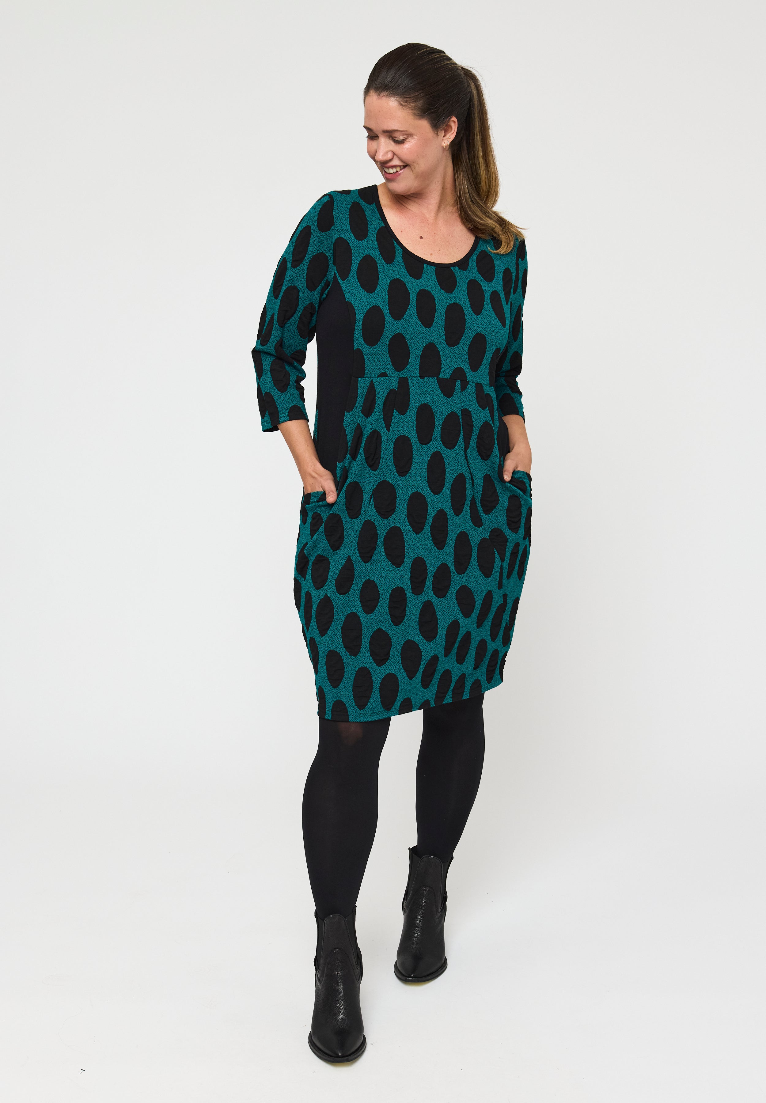 Pont Neuf PNBianco Kjoler 5052 Petrol Blue