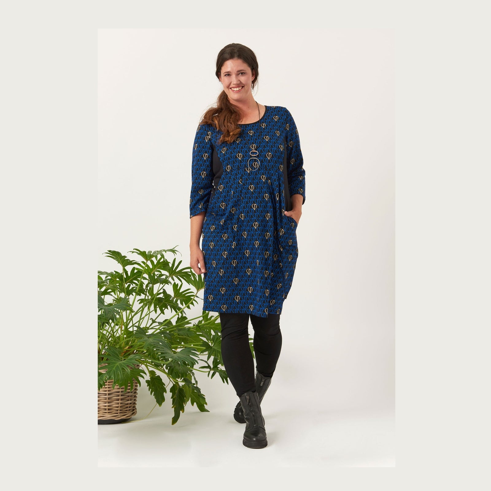 Pont Neuf PNBianco Kjoler 266 Cobalt Blue