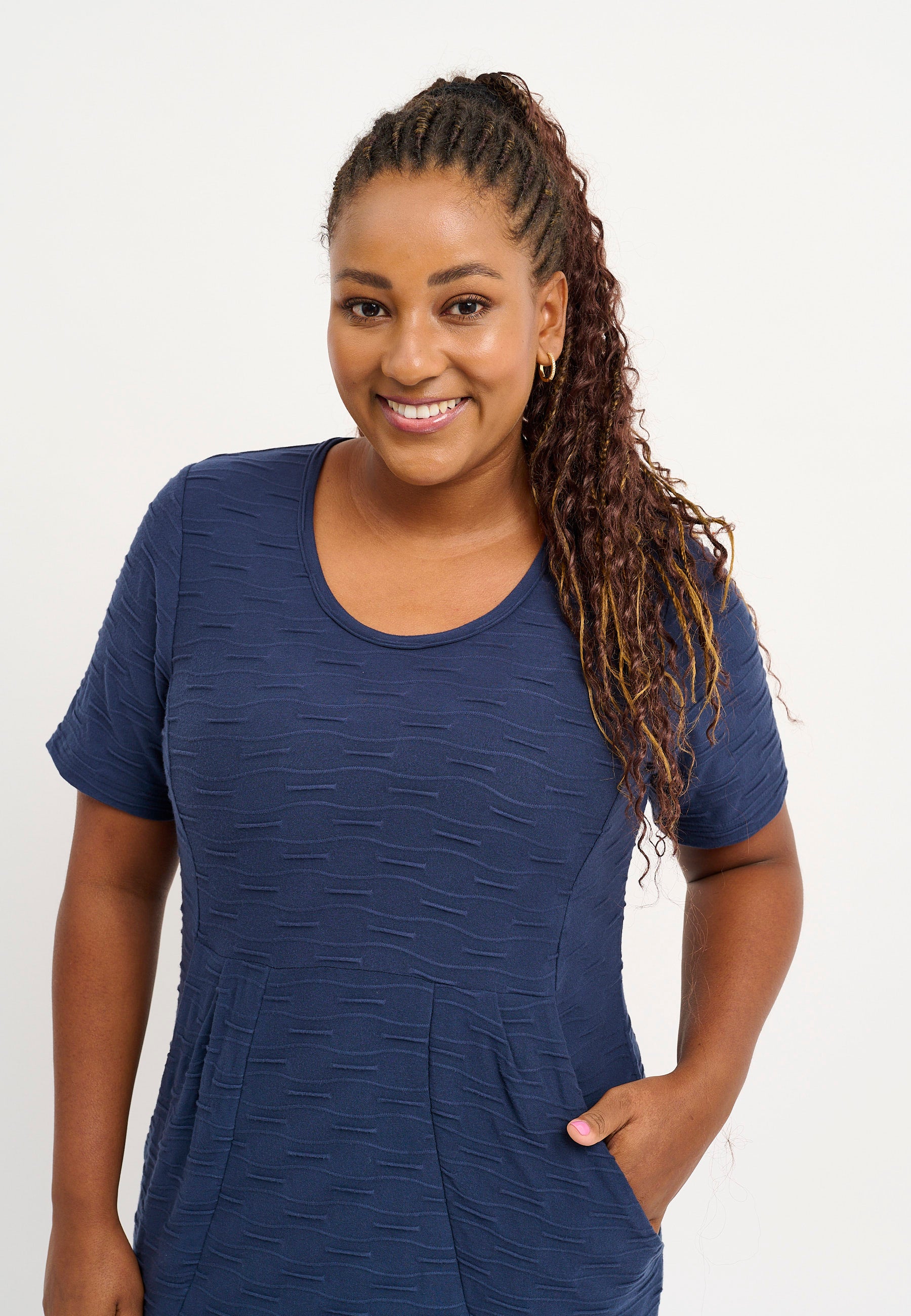 Pont Neuf PNBianco Sia Kjoler 5999 NAVY BLUE