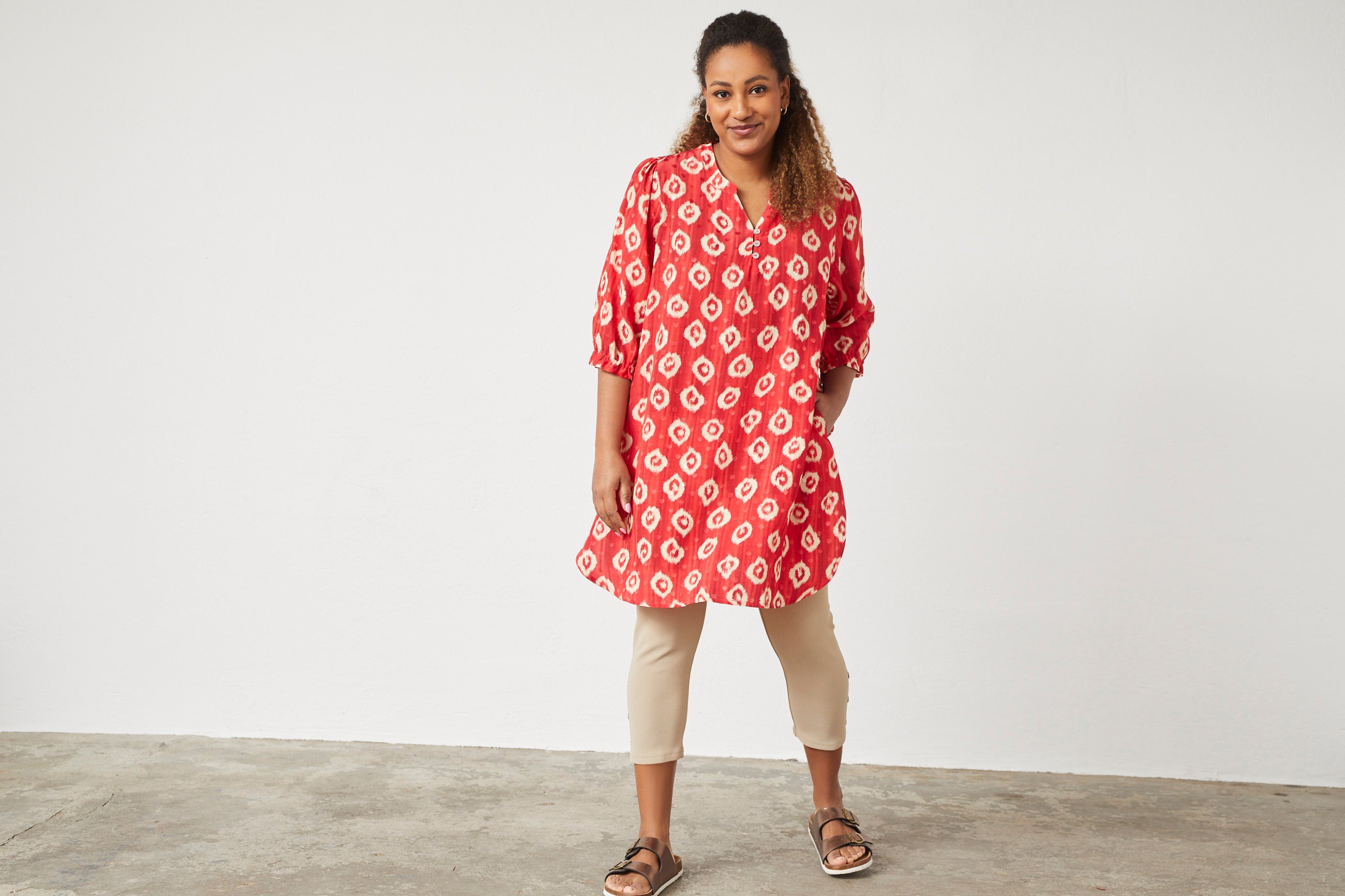 Pont Neuf PNBlake Tunikaer 2451 Rose Red