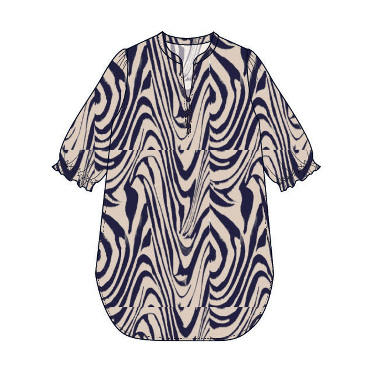 Pont Neuf PNBlake Tunikaer 5999 NAVY BLUE