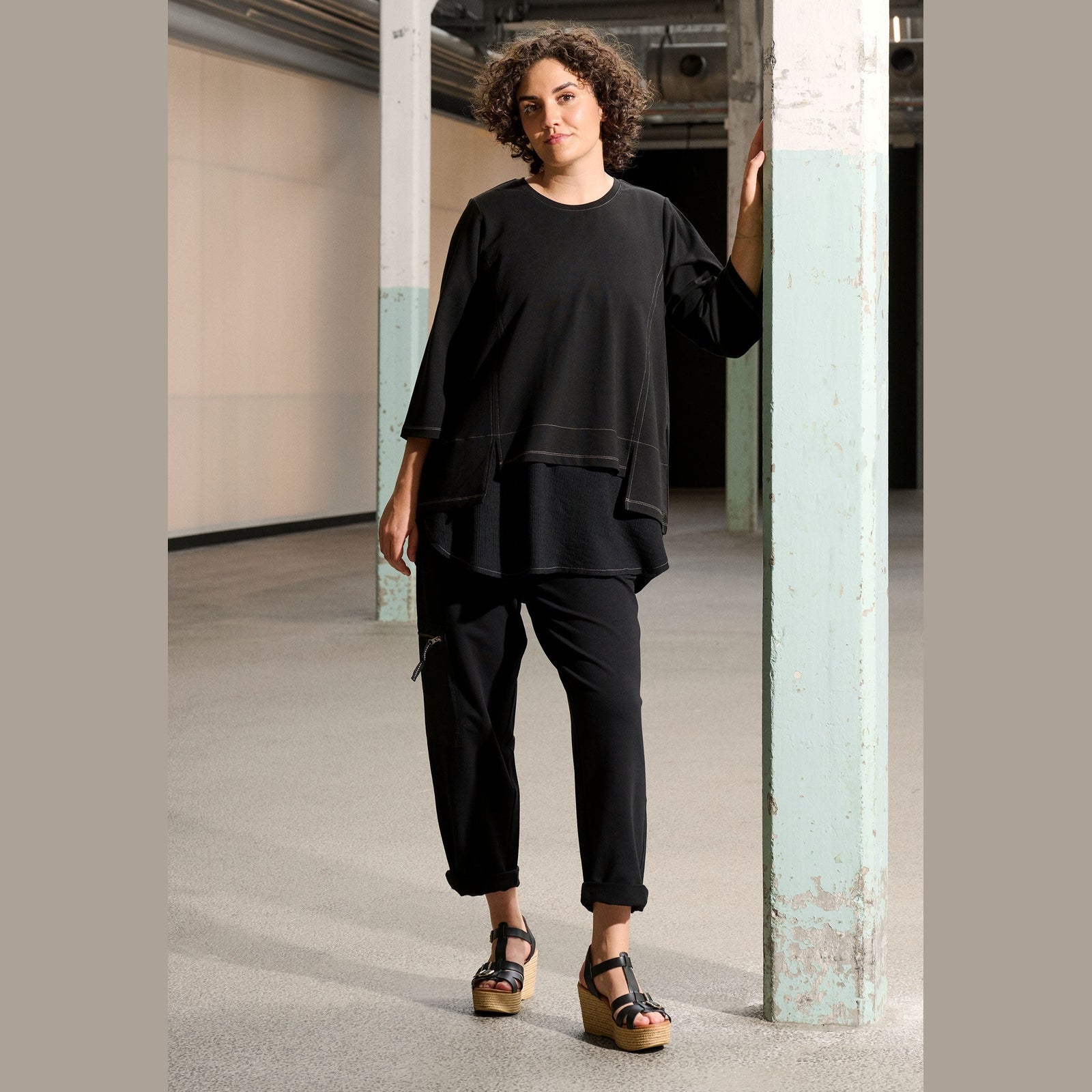 Pont Neuf PNBlanca Bluser 9999 BLACK