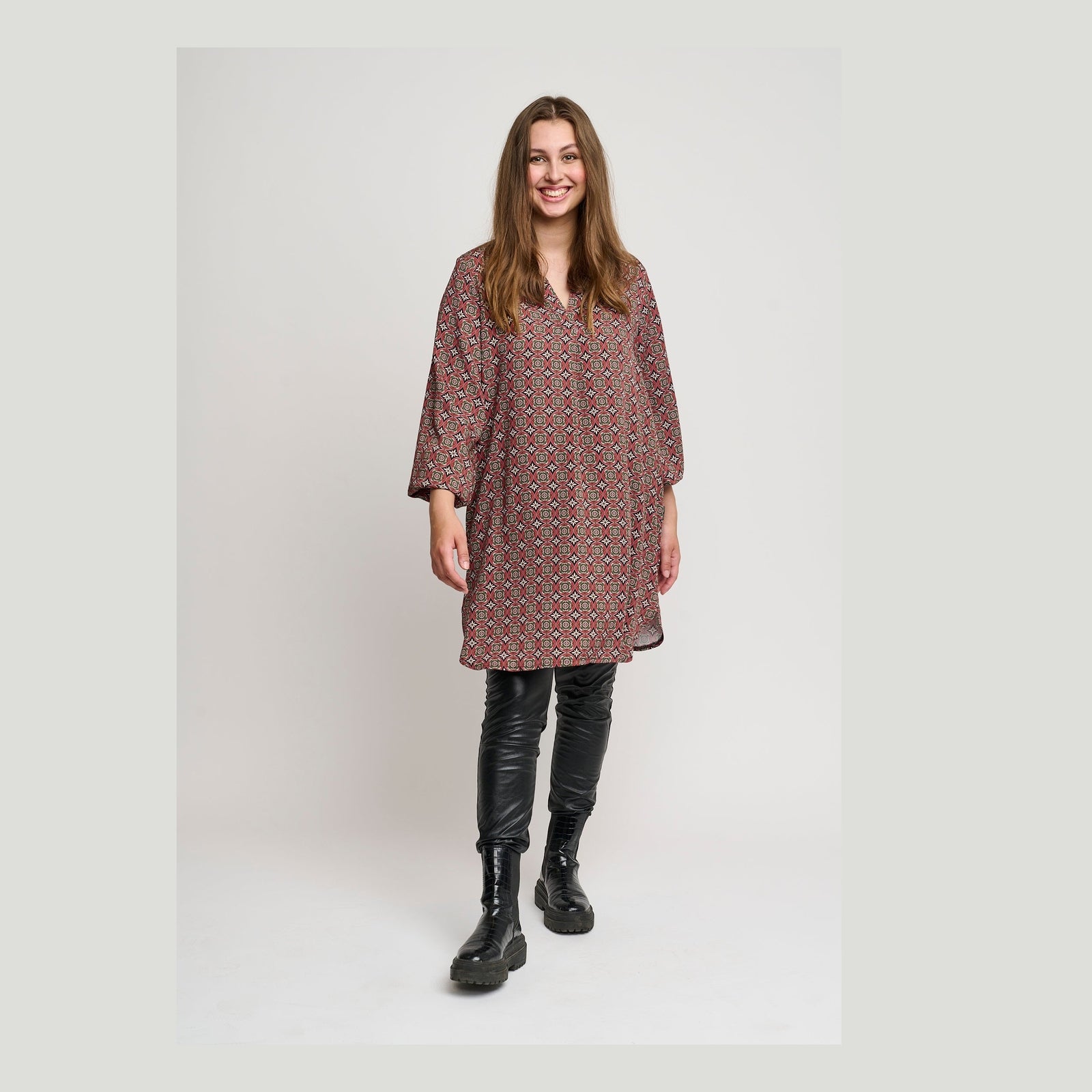 Pont Neuf PNBloom-Mie Tunikaer 354 Warm Red